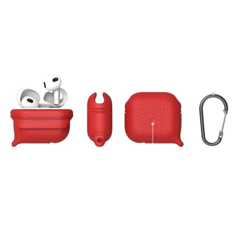 Case CATALYST INFLUENCE WATERPROOF Para AirPods 3 - Rojo - Image 3
