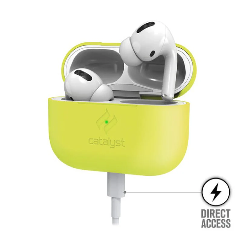 Case CATALYST SLIM Para Airpods Pro -  Amarillo Neón - Image 3