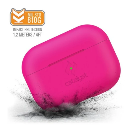 Case CATALYST SLIM Para Airpods Pro -  Rosado Neón - Image 2
