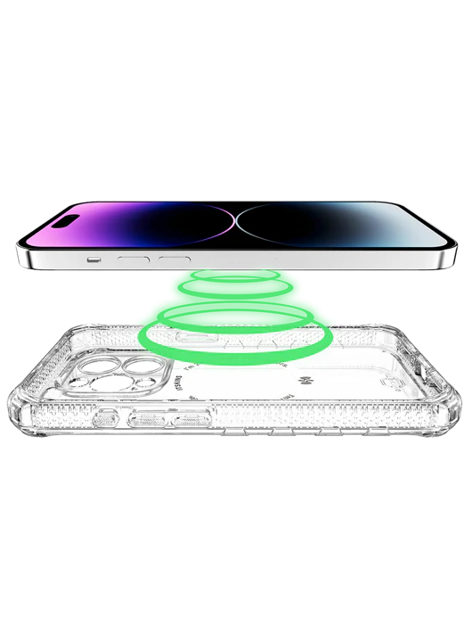 CASE ITSKINS SUPREME MAGSAFE IPHONE 15 PRO MAX CLEAR - Image 6
