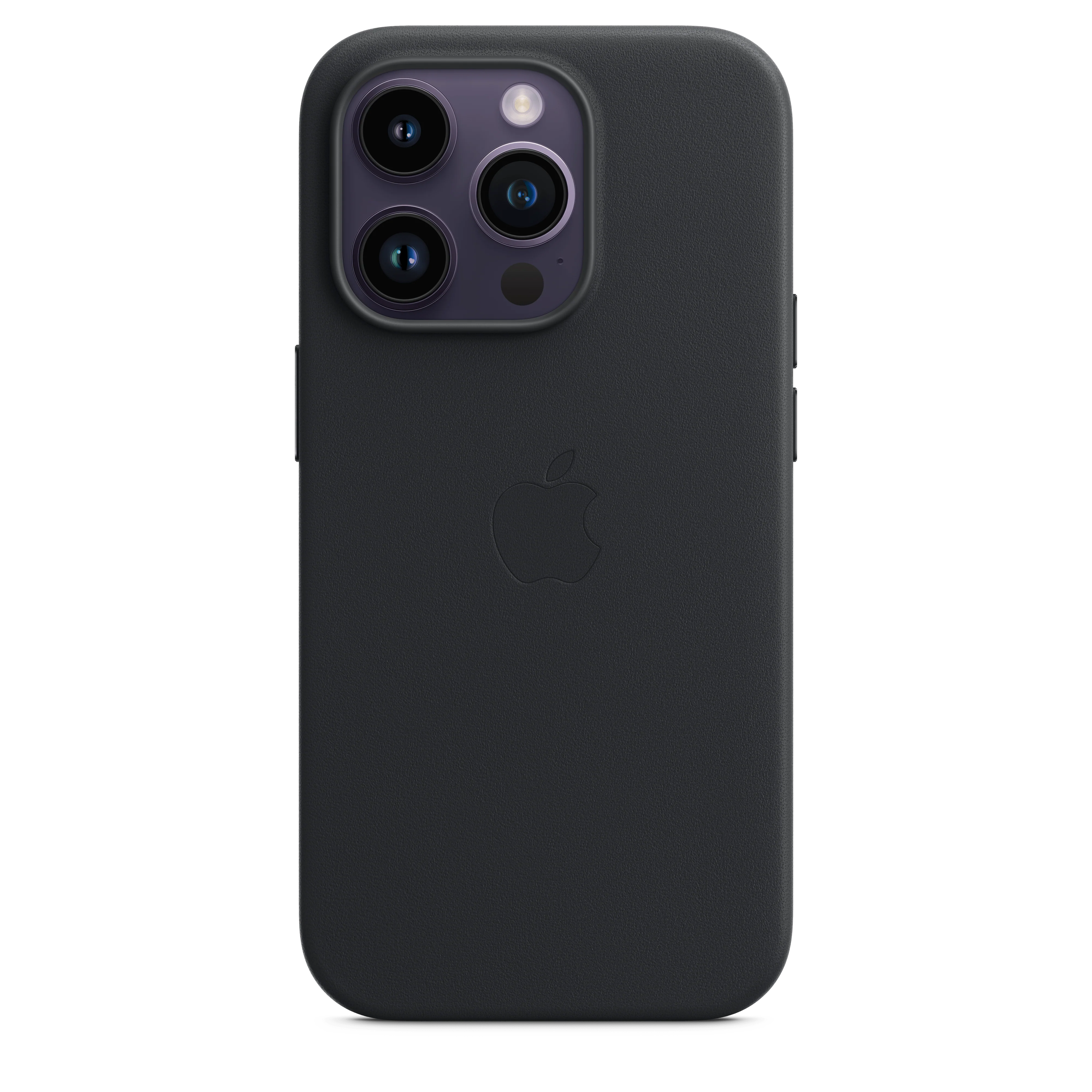Funda de piel con MagSafe para el iPhone 14 Pro - Medianoche