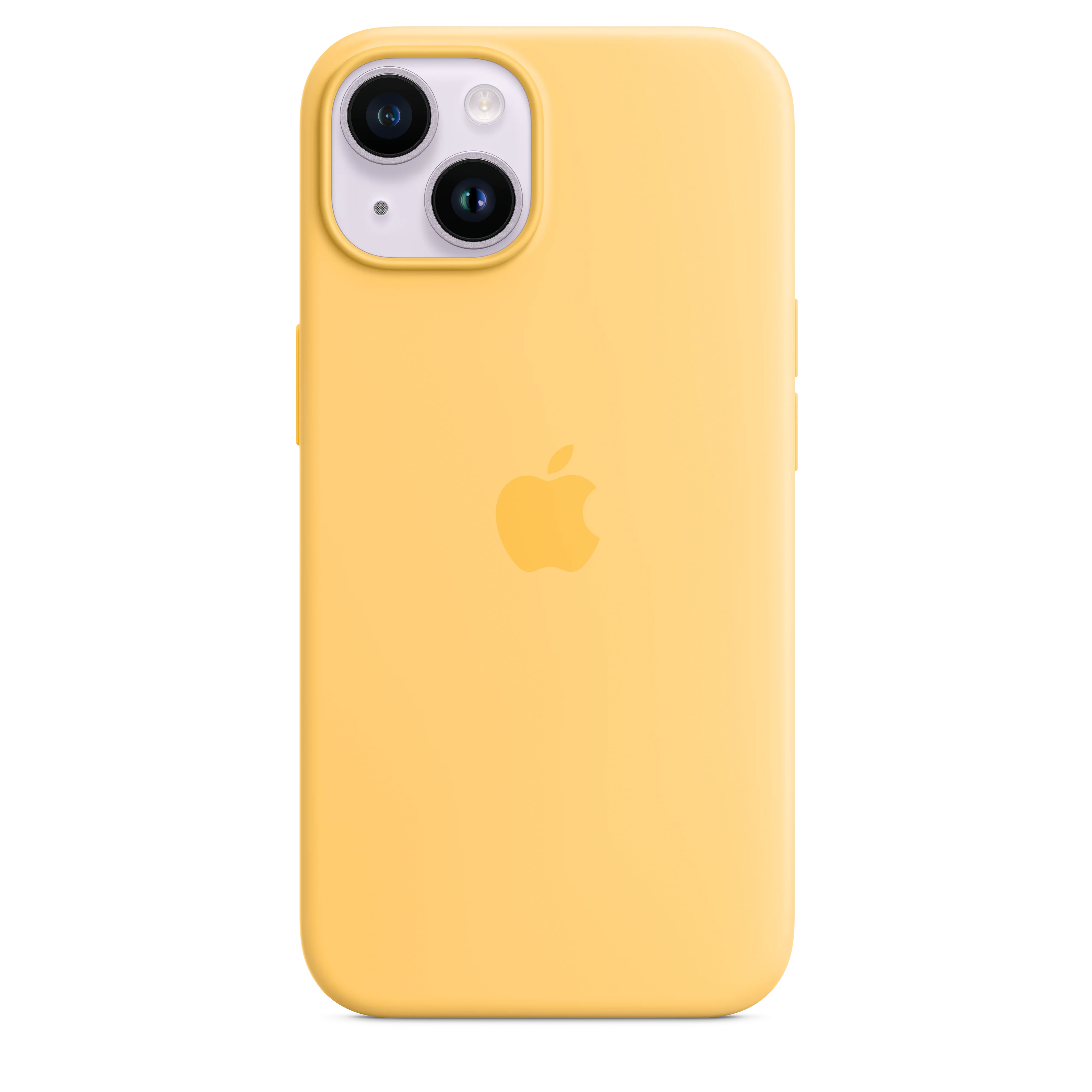 Funda de silicona con MagSafe para el iPhone 14 - Resplandor solar - Image 2