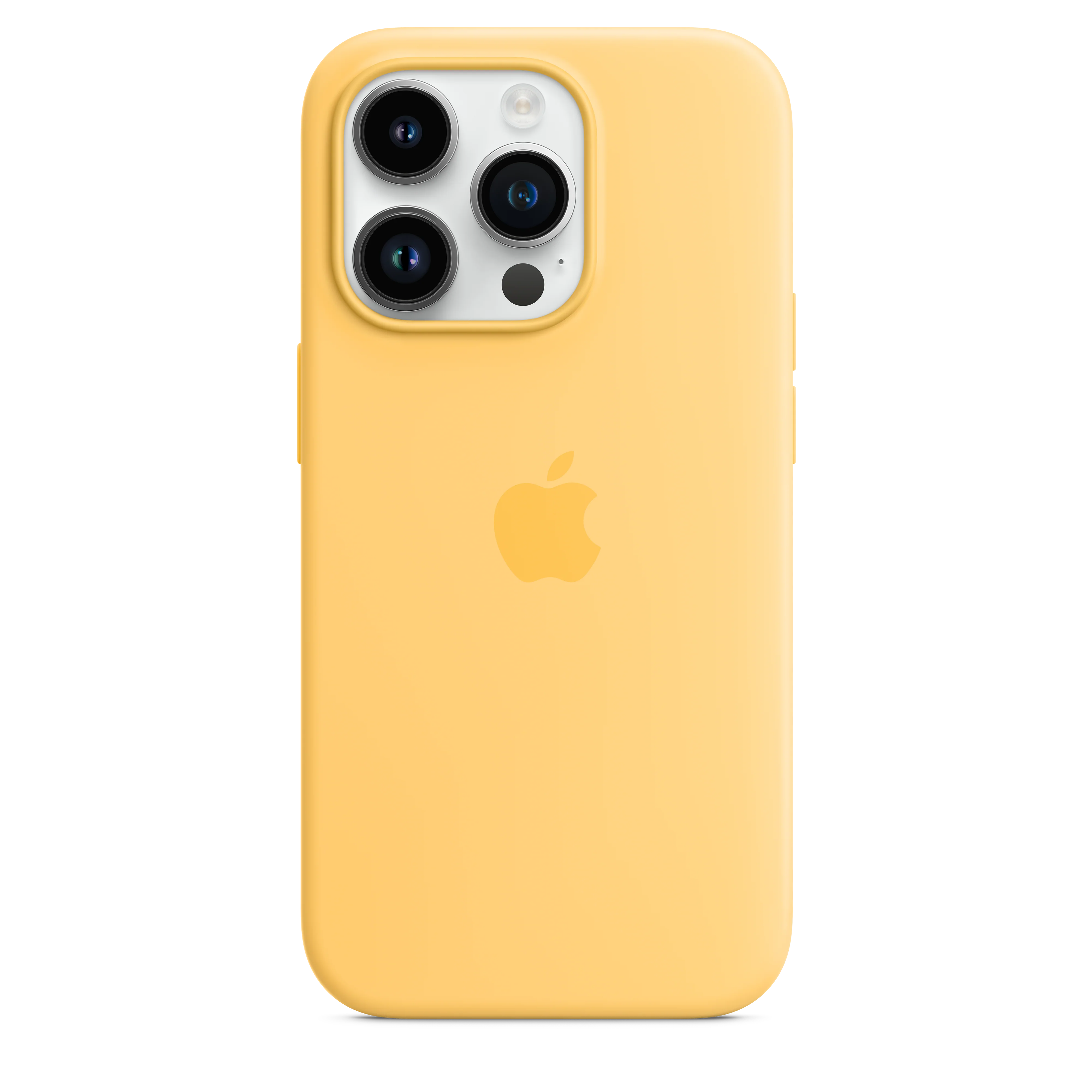 Funda de silicona con MagSafe para el iPhone 14 Pro - Resplandor solar - Image 3