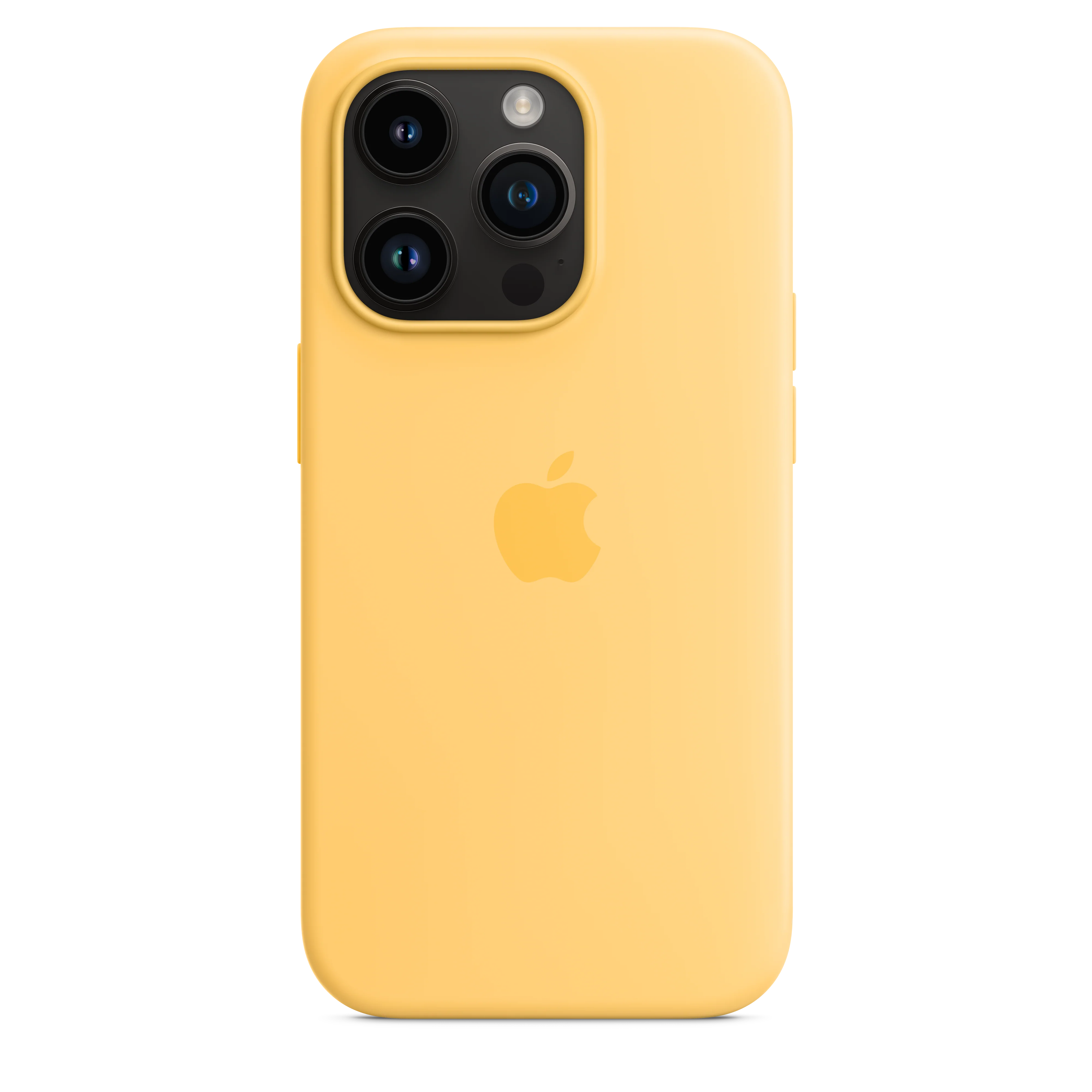 Funda de silicona con MagSafe para el iPhone 14 Pro - Resplandor solar - Image 4