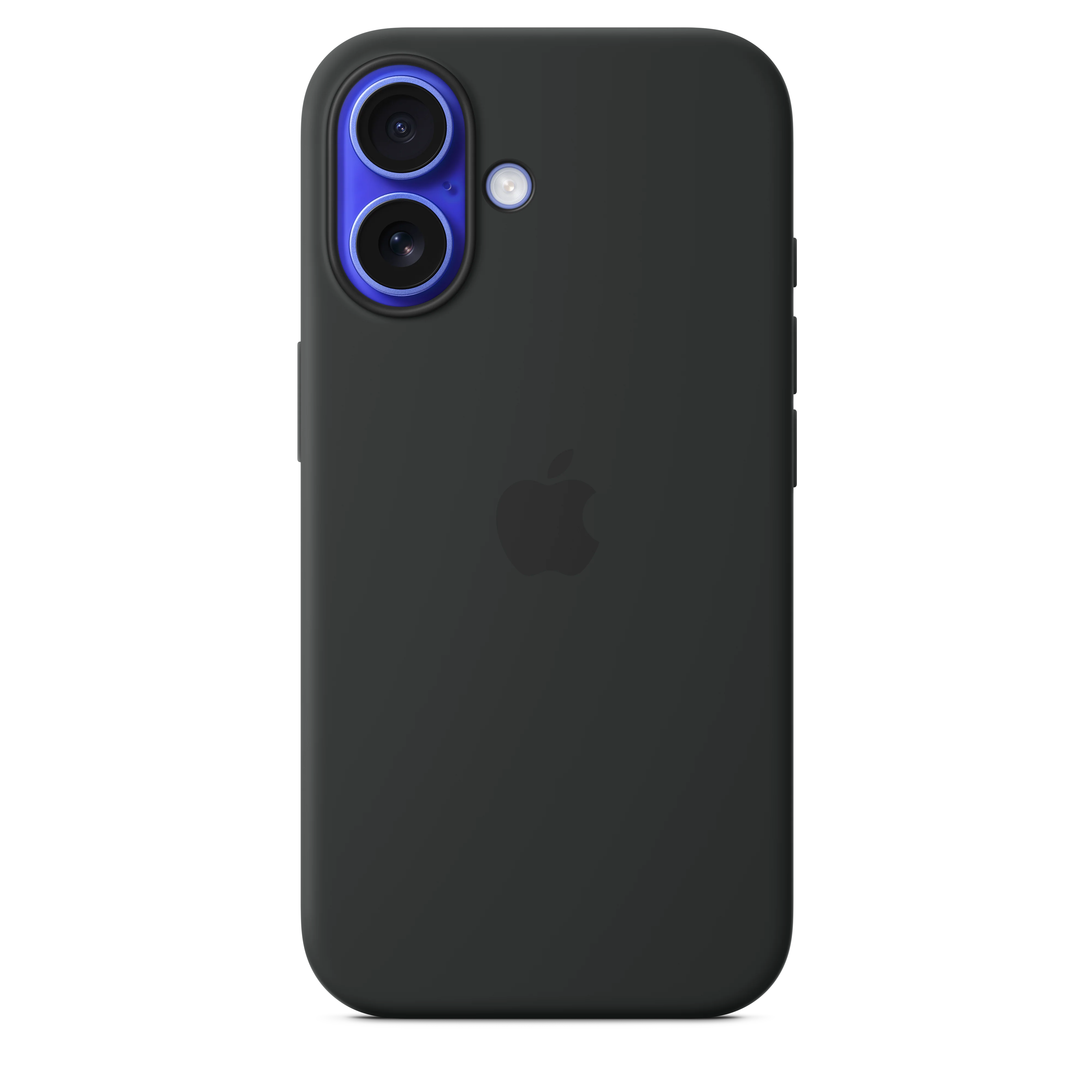 Funda de silicón con MagSafe para el iPhone 16 - Negro
