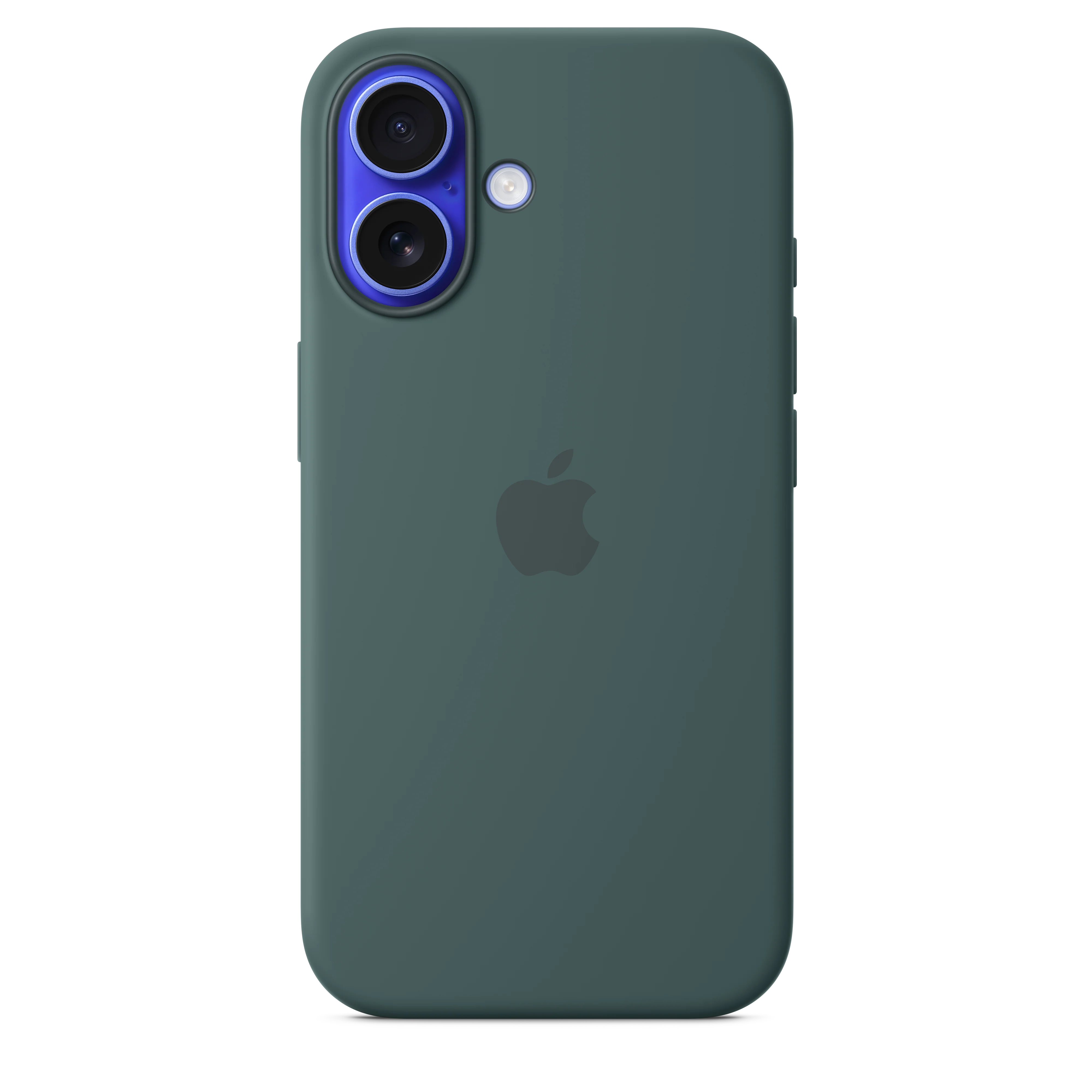 Funda de silicón con MagSafe para el iPhone 16 - Verde lago