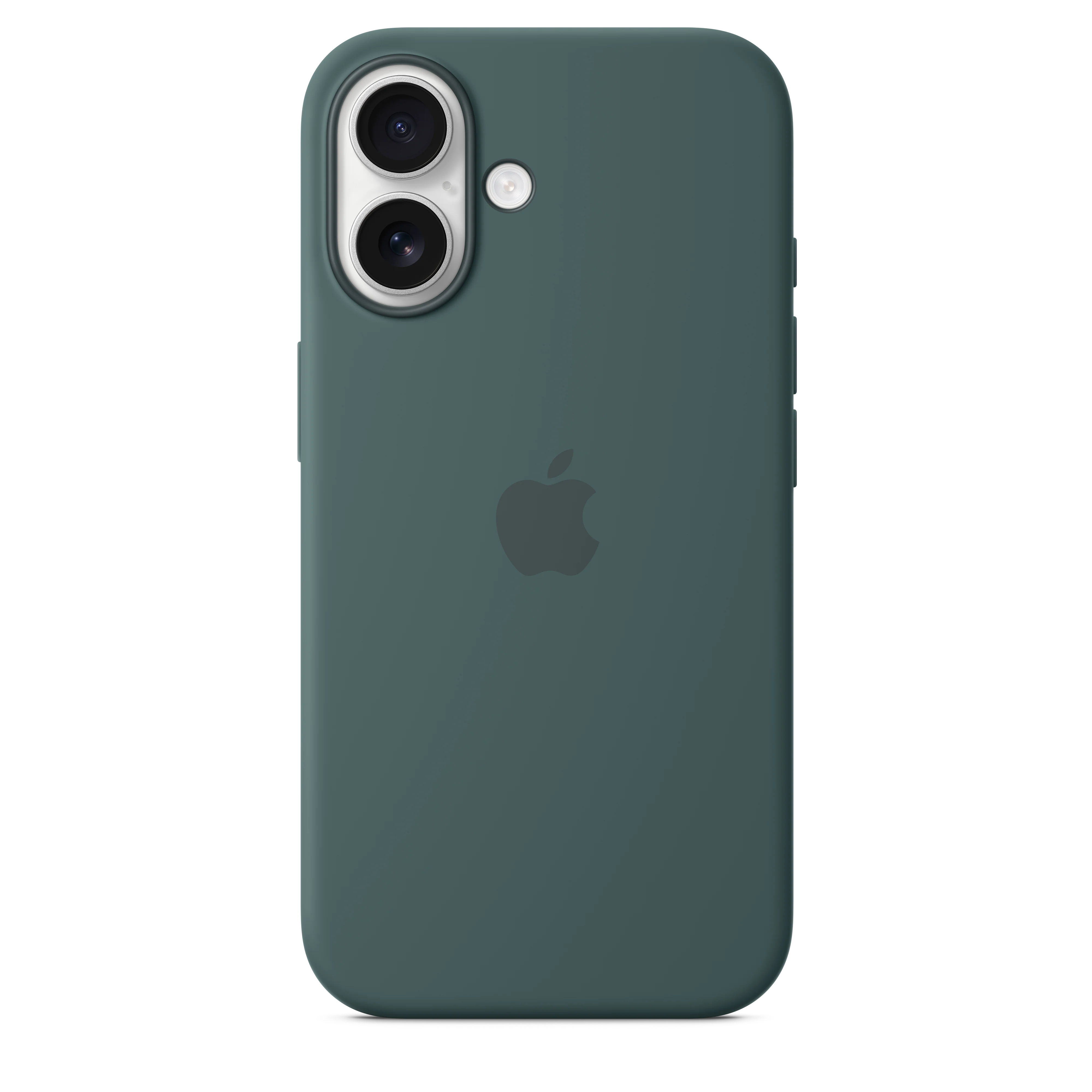 Funda de silicón con MagSafe para el iPhone 16 - Verde lago - Image 4