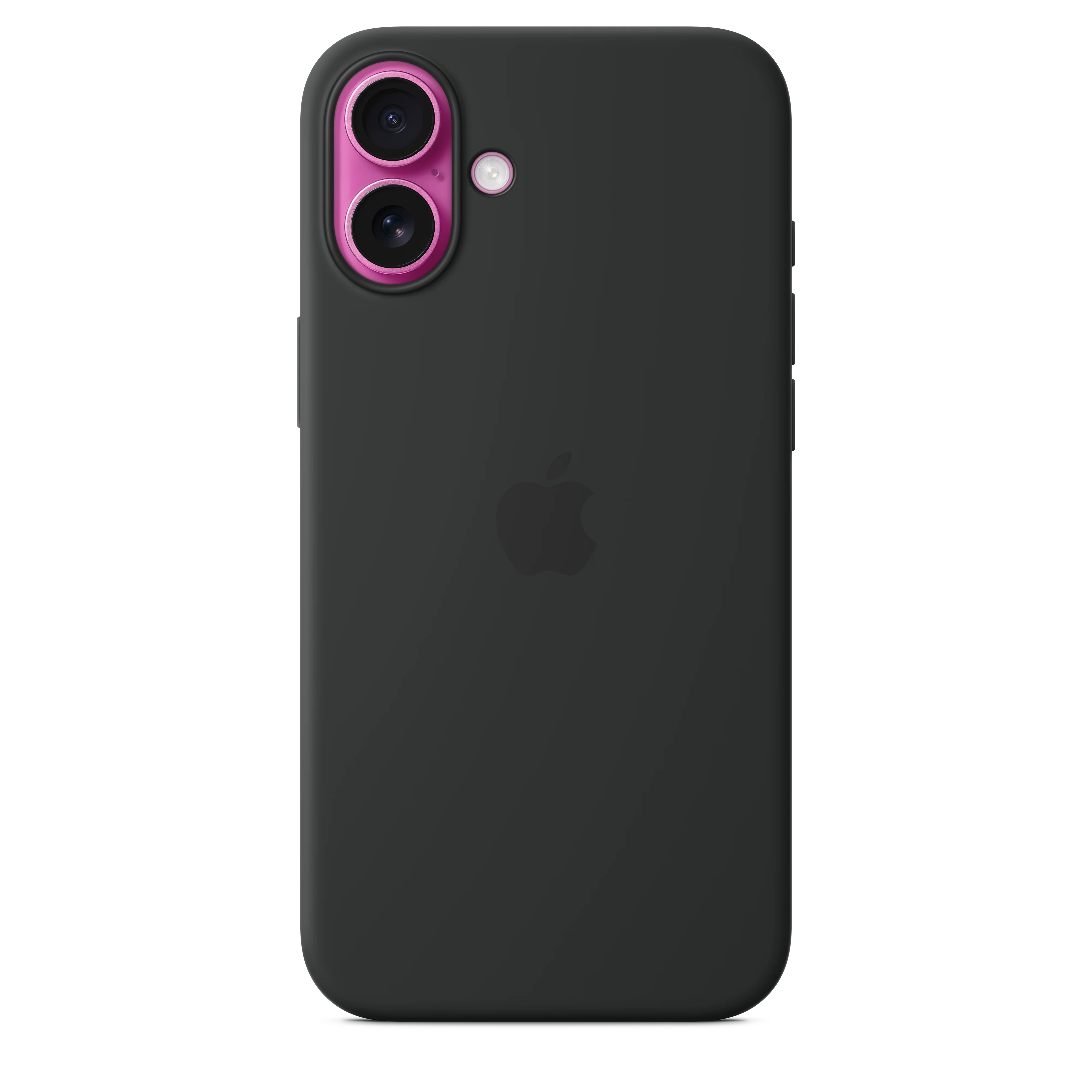 Funda de silicón con MagSafe para el iPhone 16 Plus - Negro - Image 3