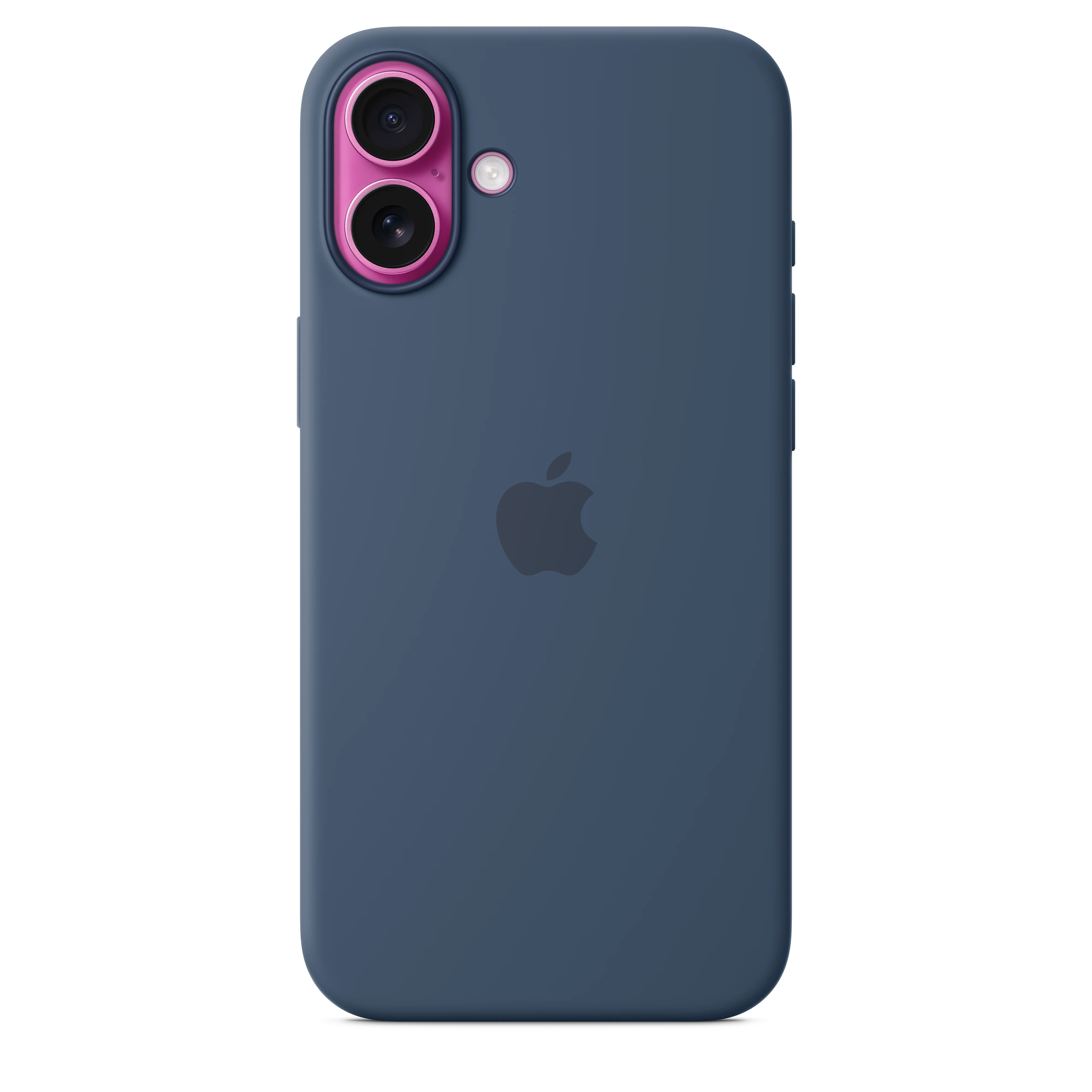 Funda de silicón con MagSafe para el iPhone 16 Plus - Azul denim - Image 3