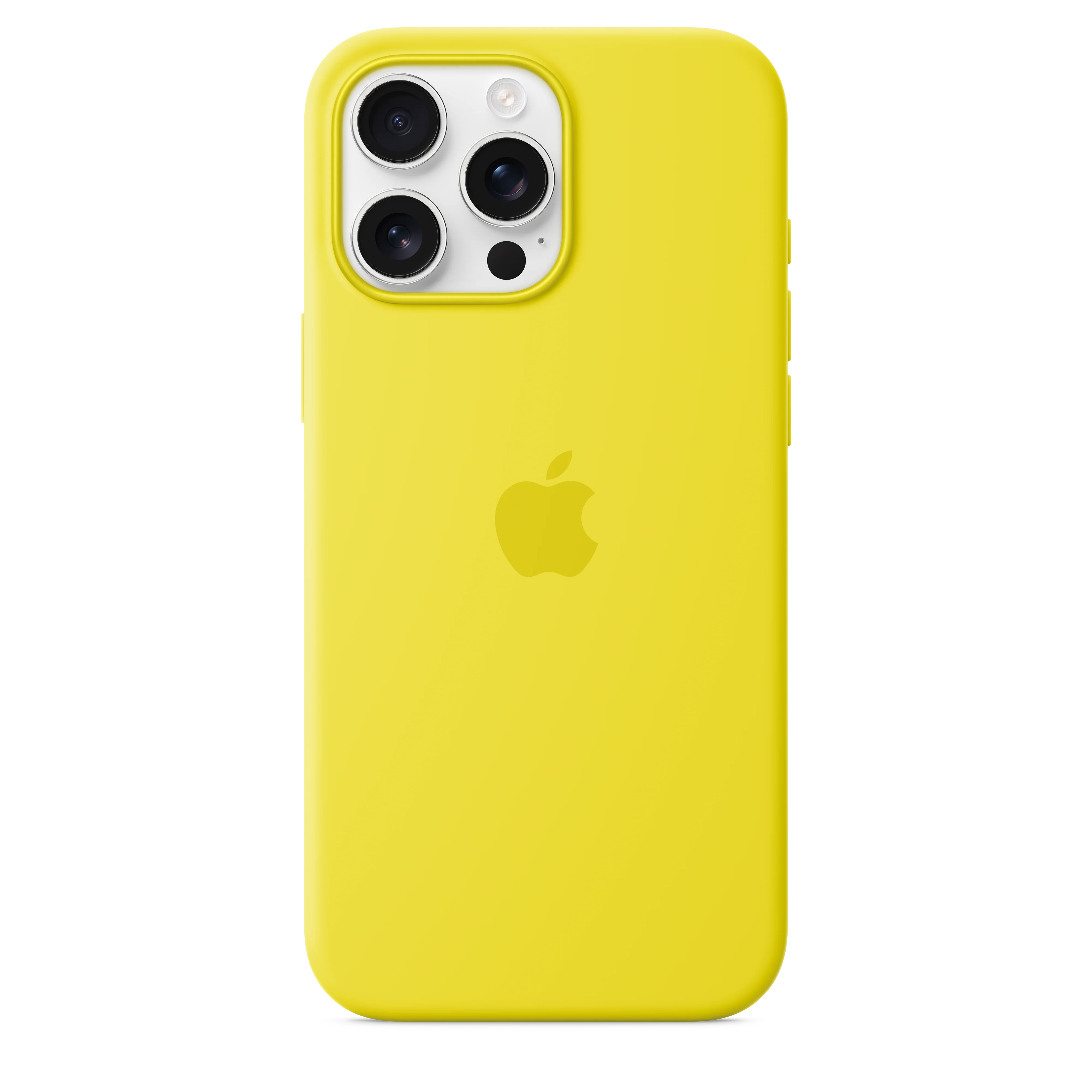 Funda de silicón con MagSafe para el iPhone 16 Pro Max - Amarillo carambola - Image 3