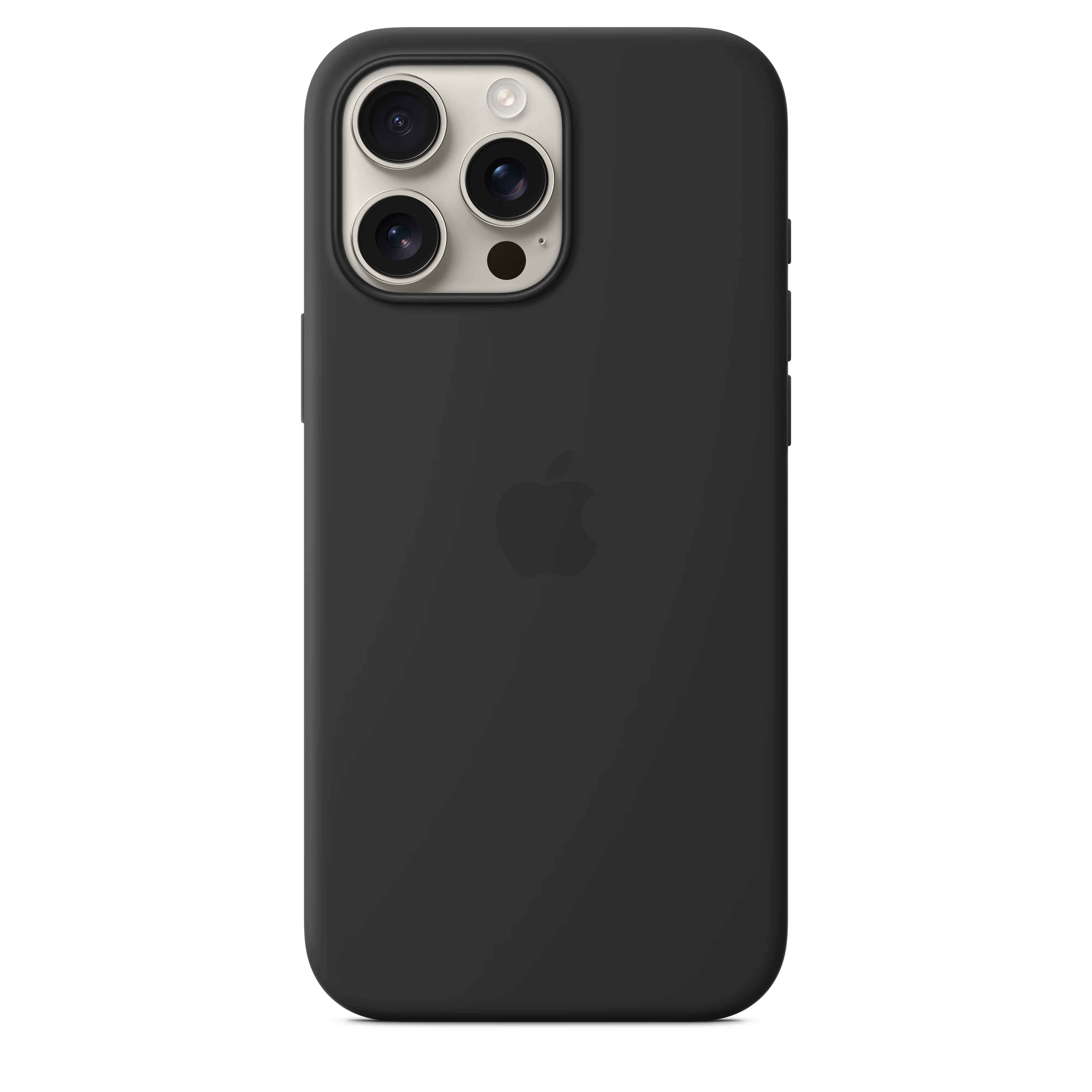 Funda de silicón con MagSafe para el iPhone 16 Pro Max - Negro - Image 2