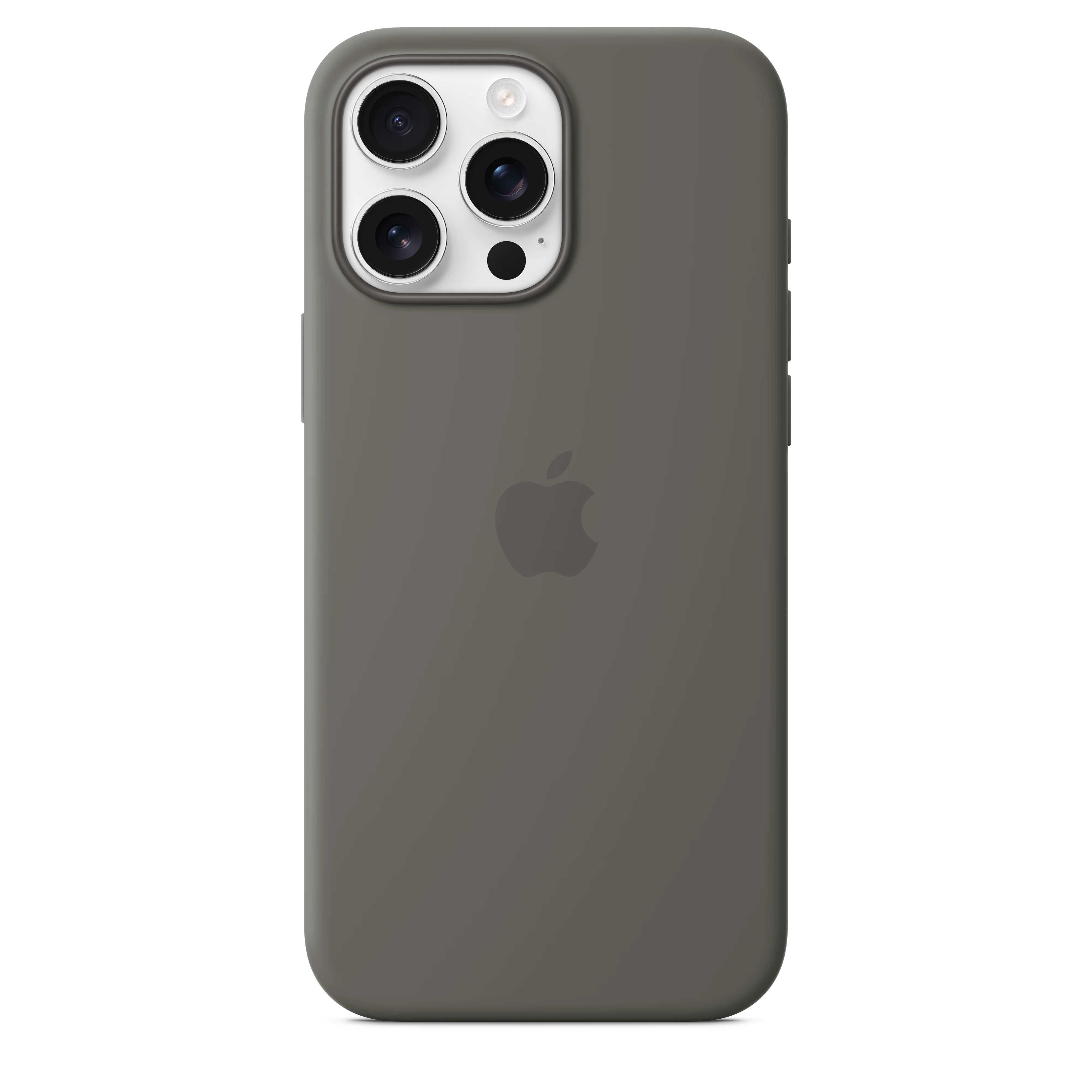 Funda de silicón con MagSafe para el iPhone 16 Pro Max - Gris piedra - Image 3
