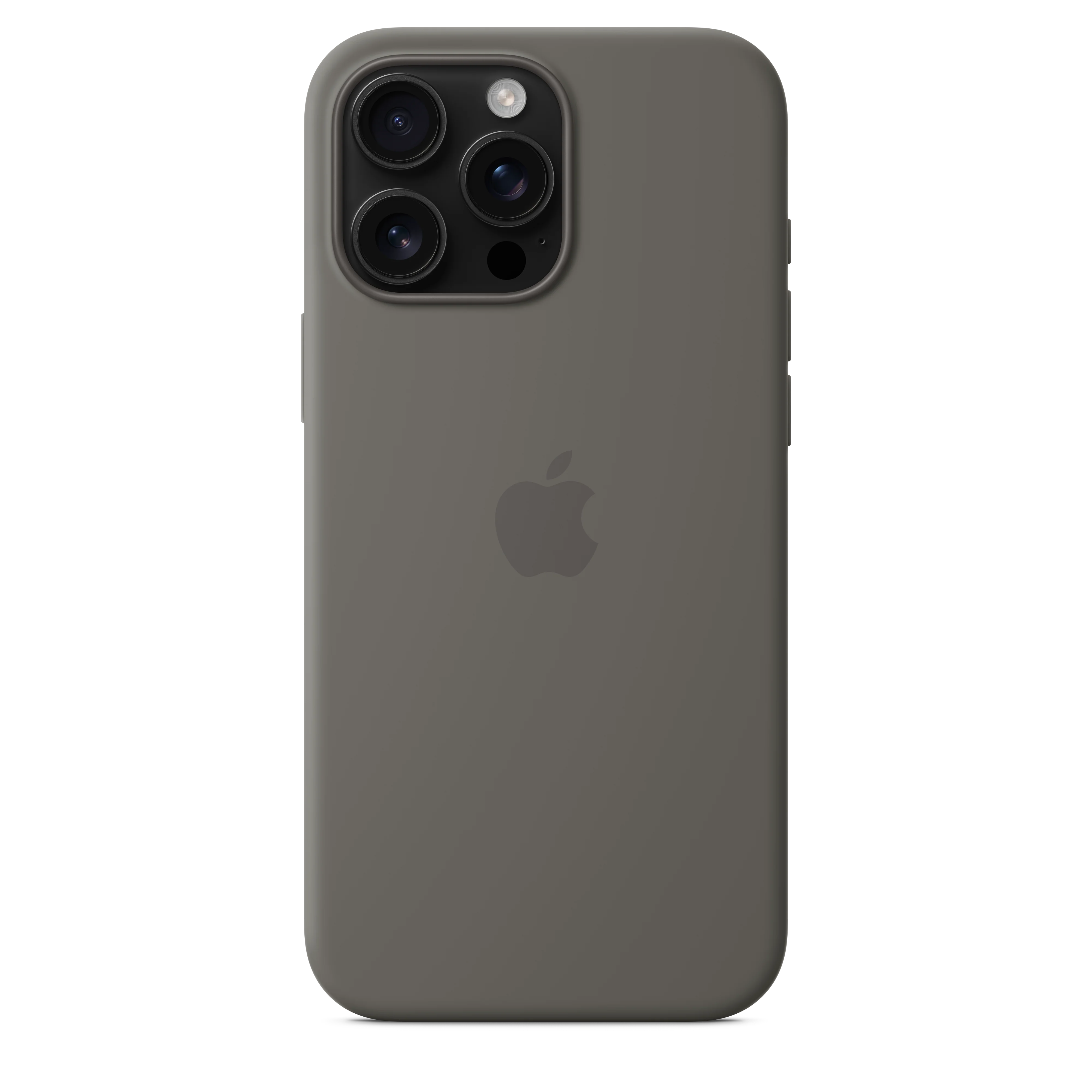 Funda de silicón con MagSafe para el iPhone 16 Pro Max - Gris piedra - Image 4