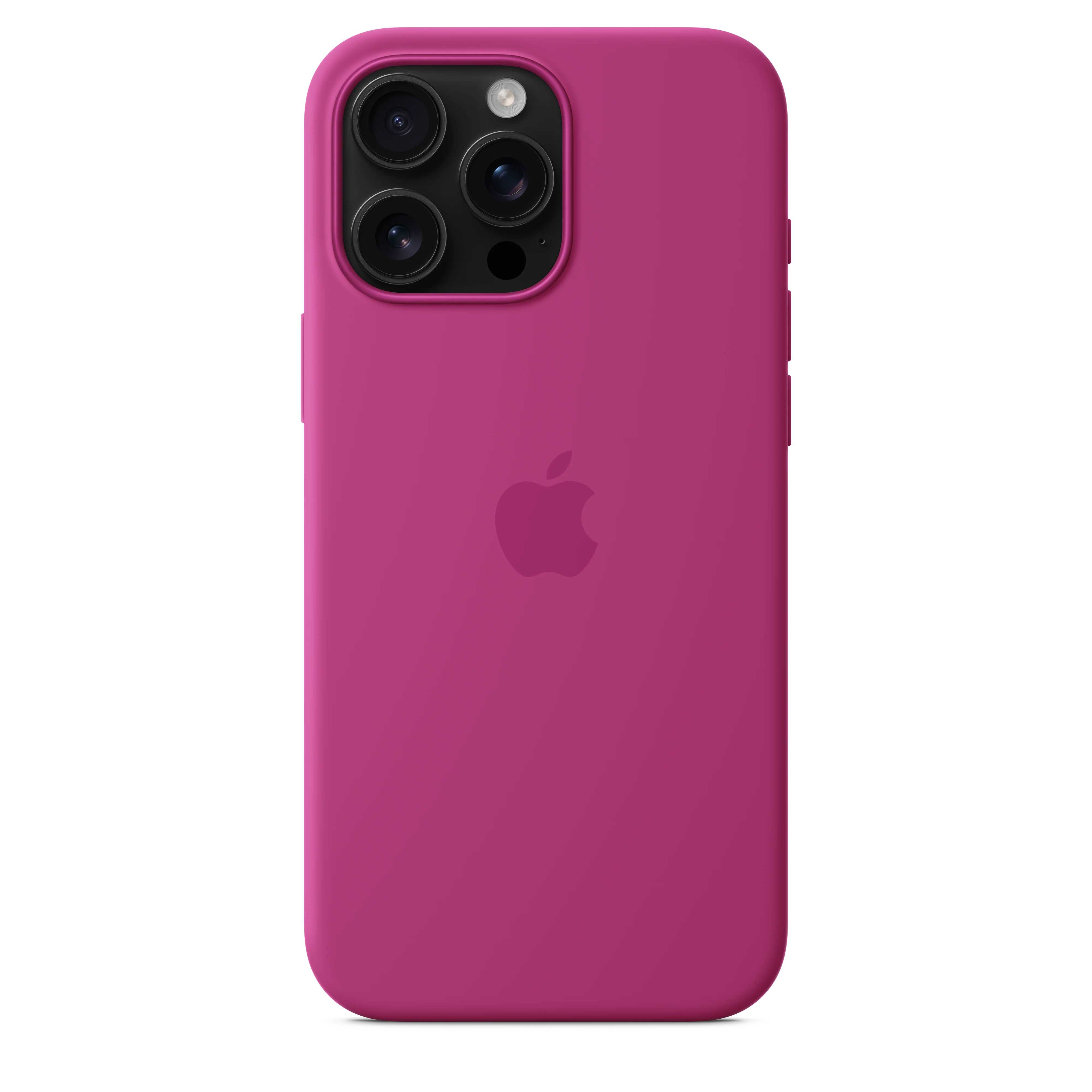 Funda de silicón con MagSafe para el iPhone 16 Pro Max - Fucsia - Image 4