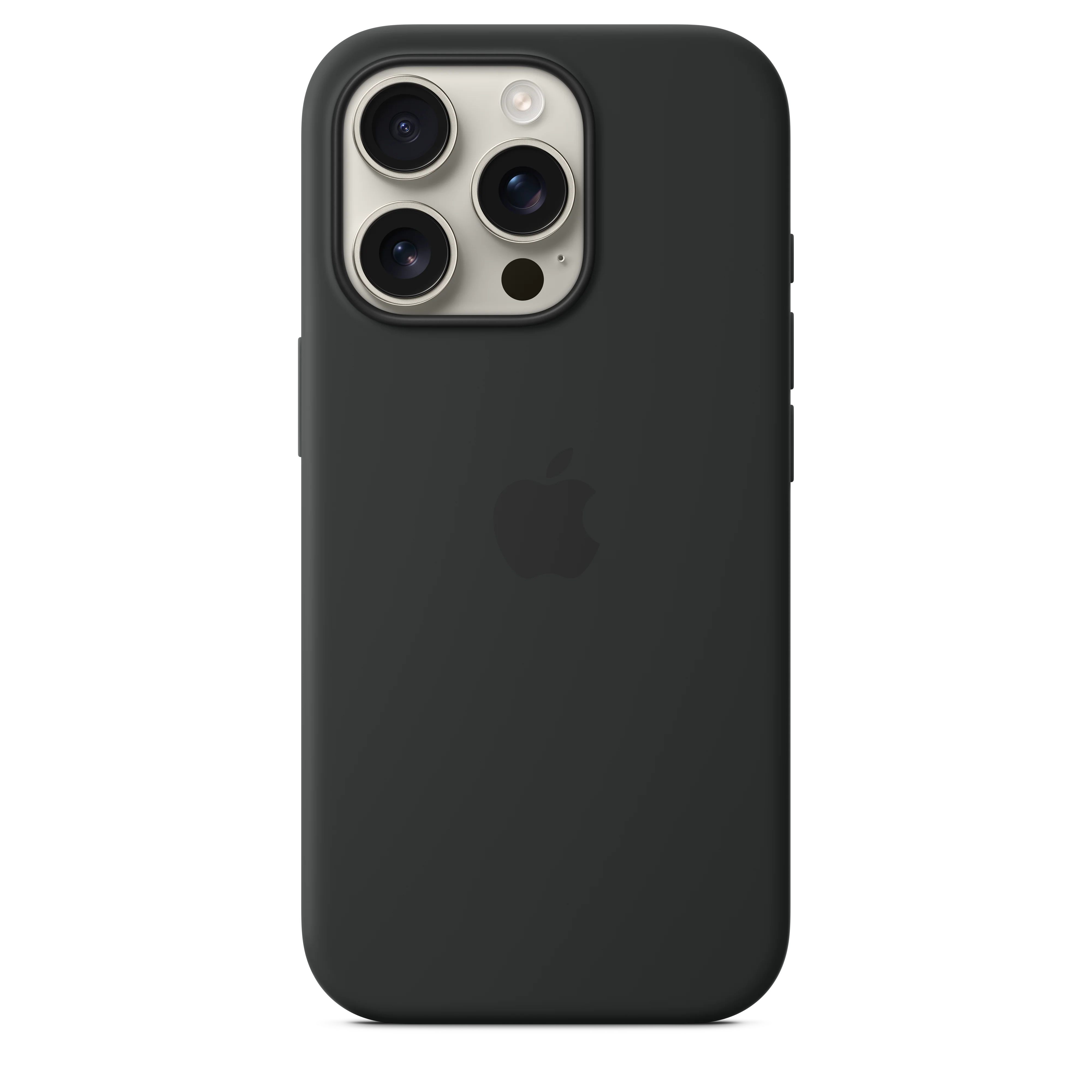 Funda de silicón con MagSafe para el iPhone 16 Pro - Negro - Image 2