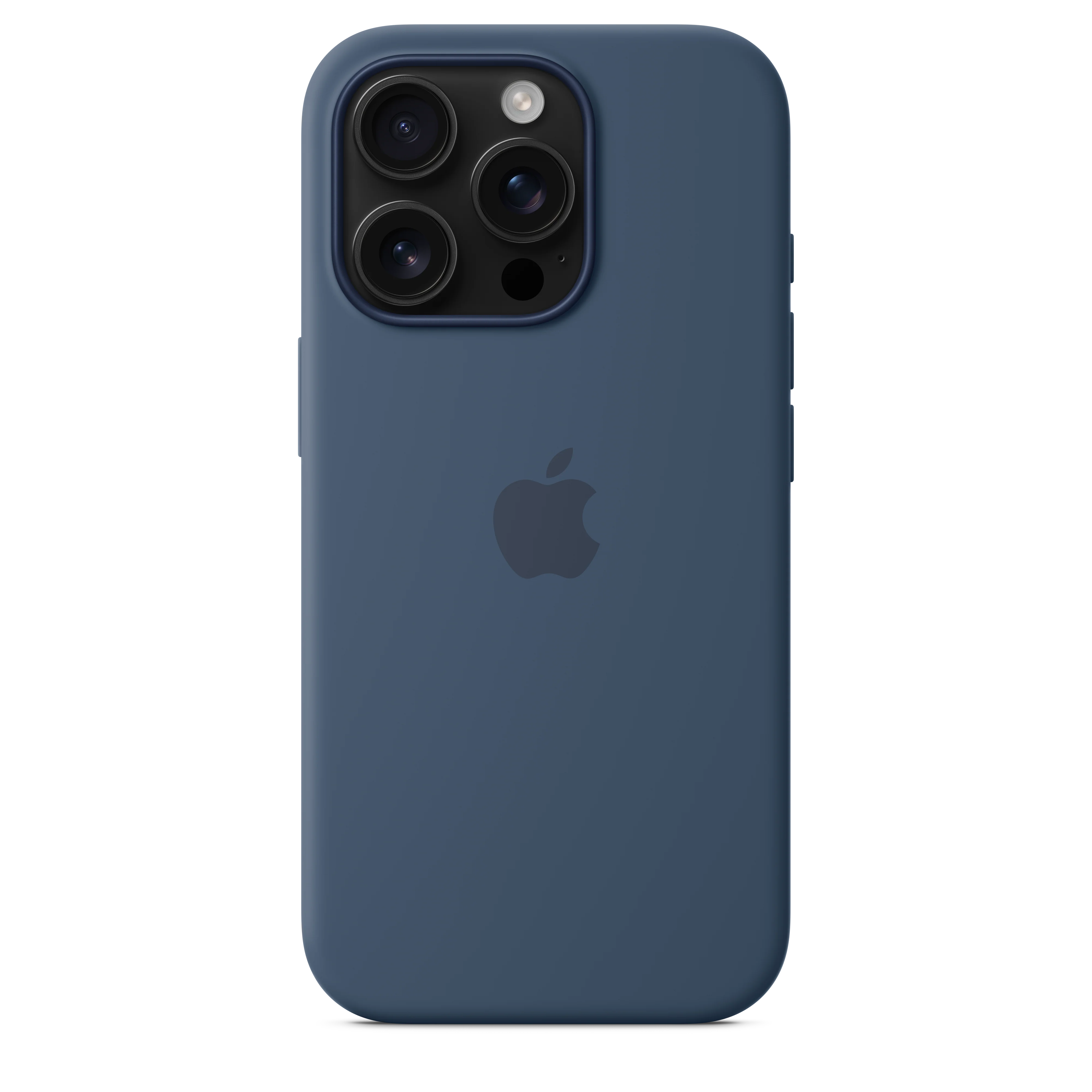 Funda de silicón con MagSafe para el iPhone 16 Pro - Azul denim - Image 4