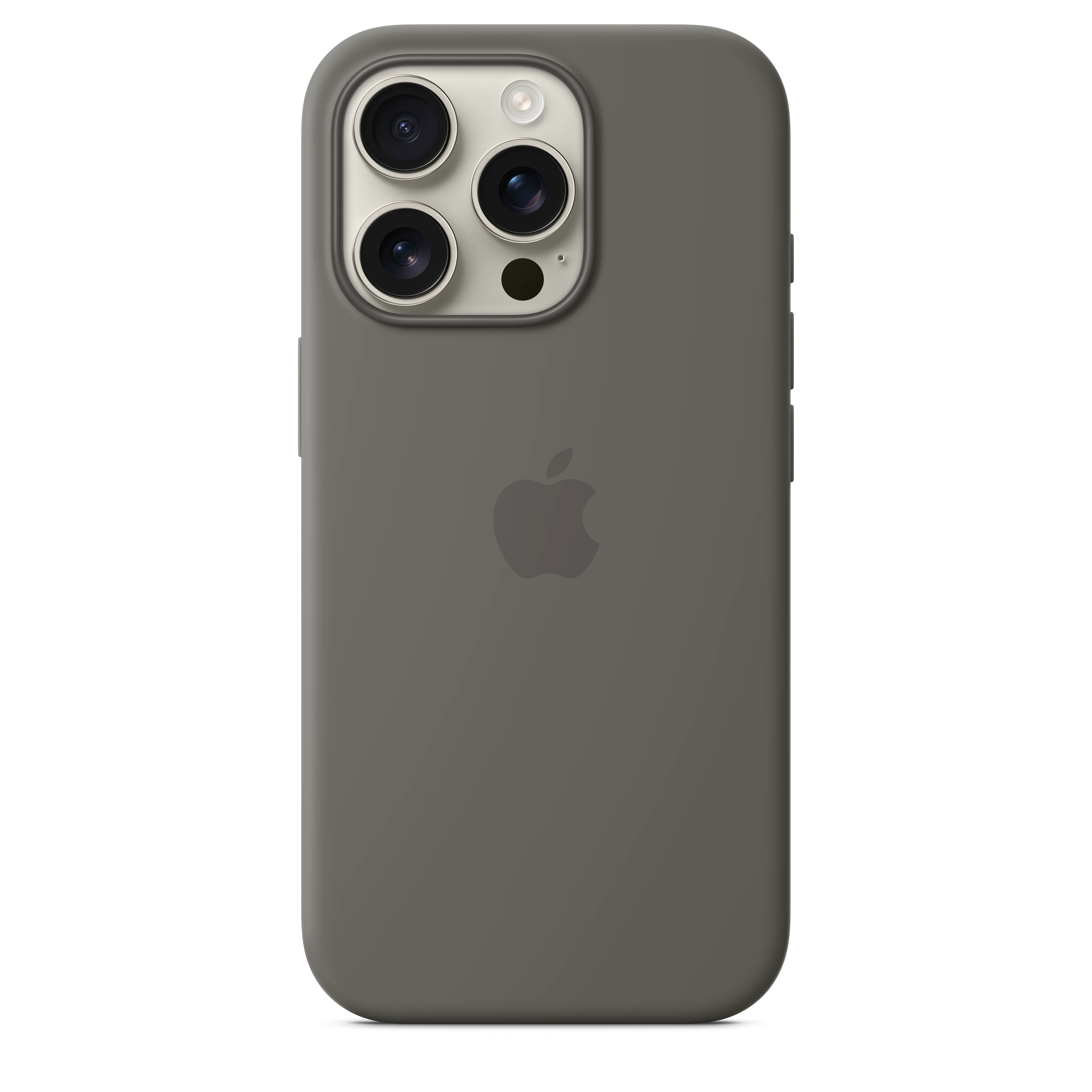 Funda de silicón con MagSafe para el iPhone 16 Pro - Gris piedra - Image 2