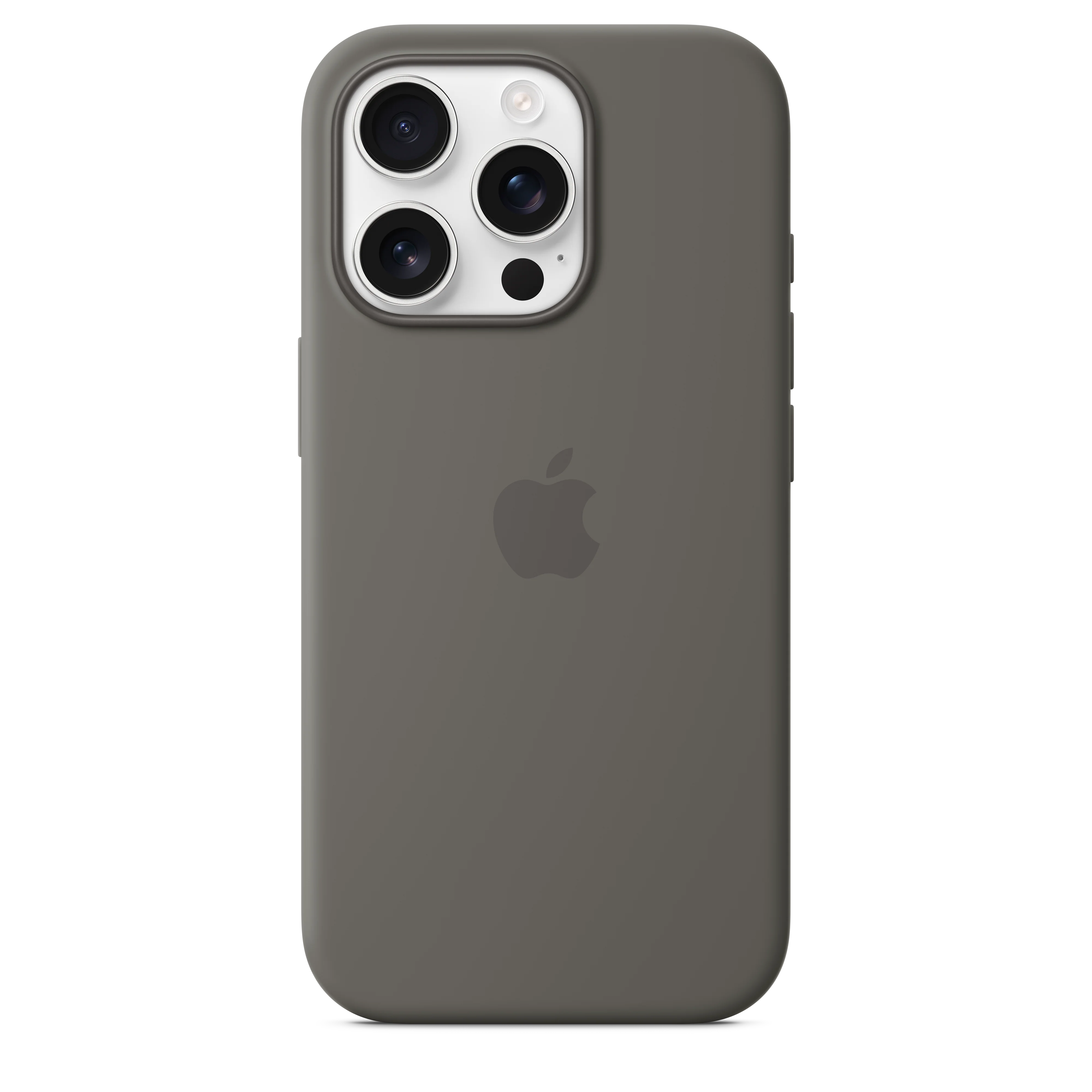 Funda de silicón con MagSafe para el iPhone 16 Pro - Gris piedra - Image 3