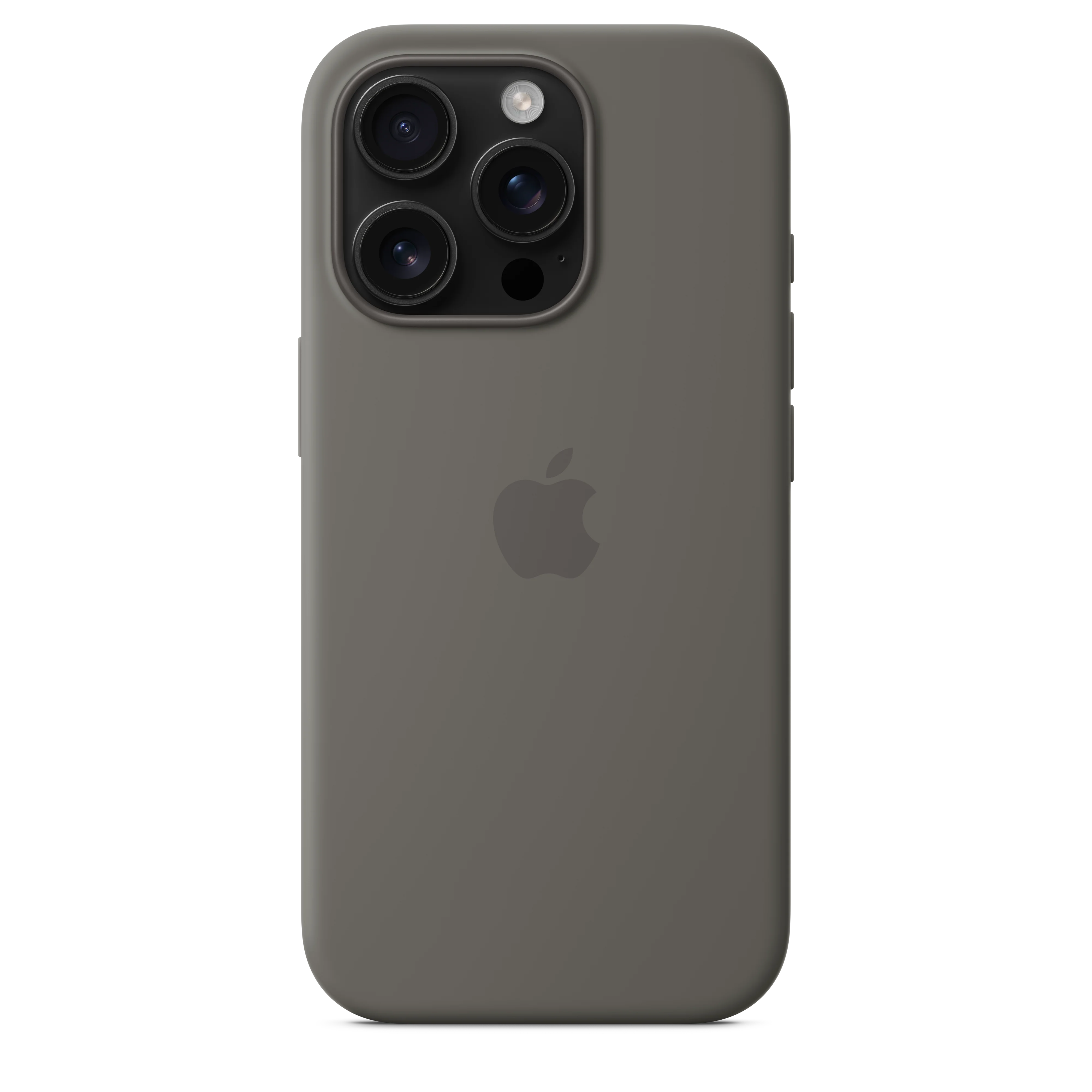 Funda de silicón con MagSafe para el iPhone 16 Pro - Gris piedra - Image 4