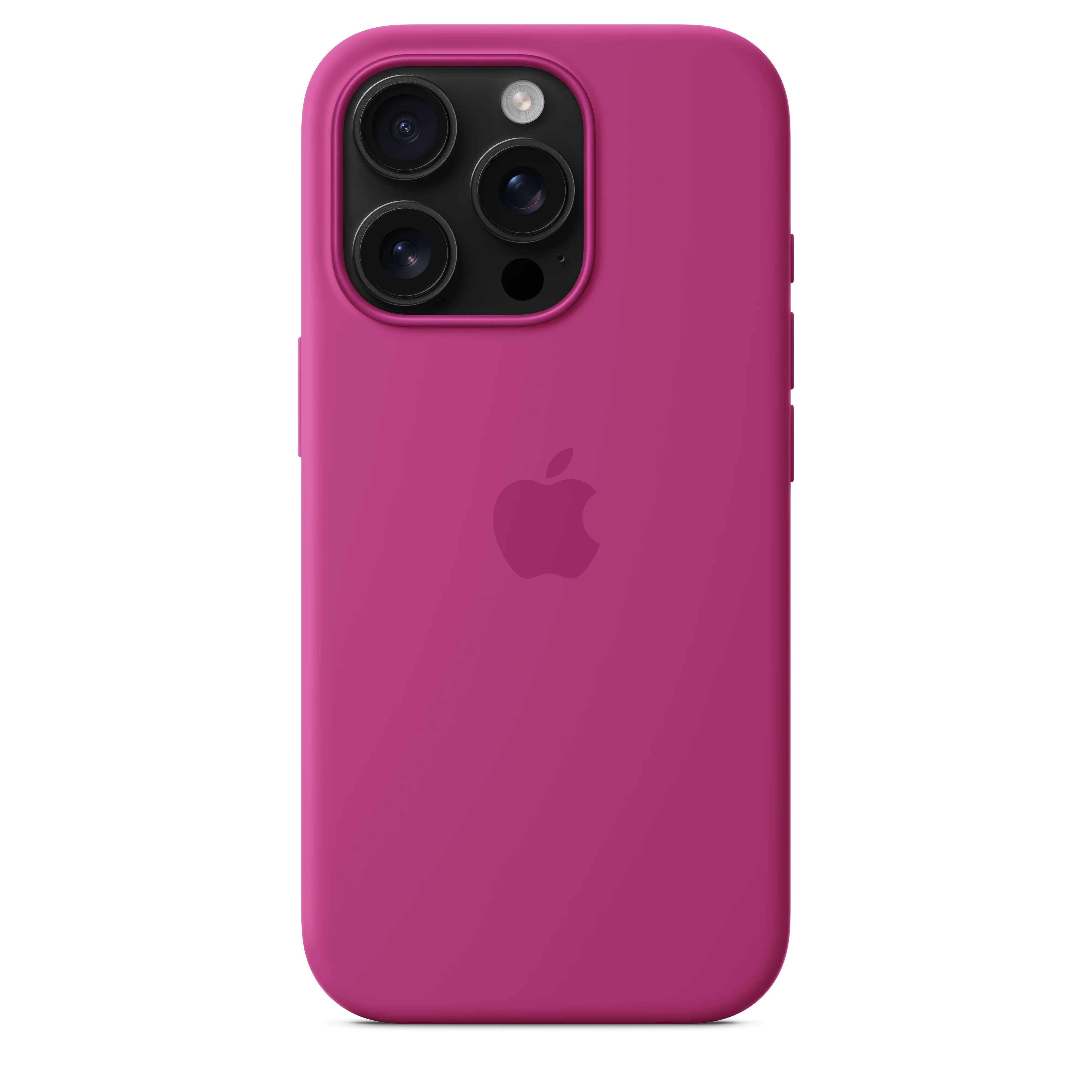 Funda de silicón con MagSafe para el iPhone 16 Pro - Fucsia - Image 4
