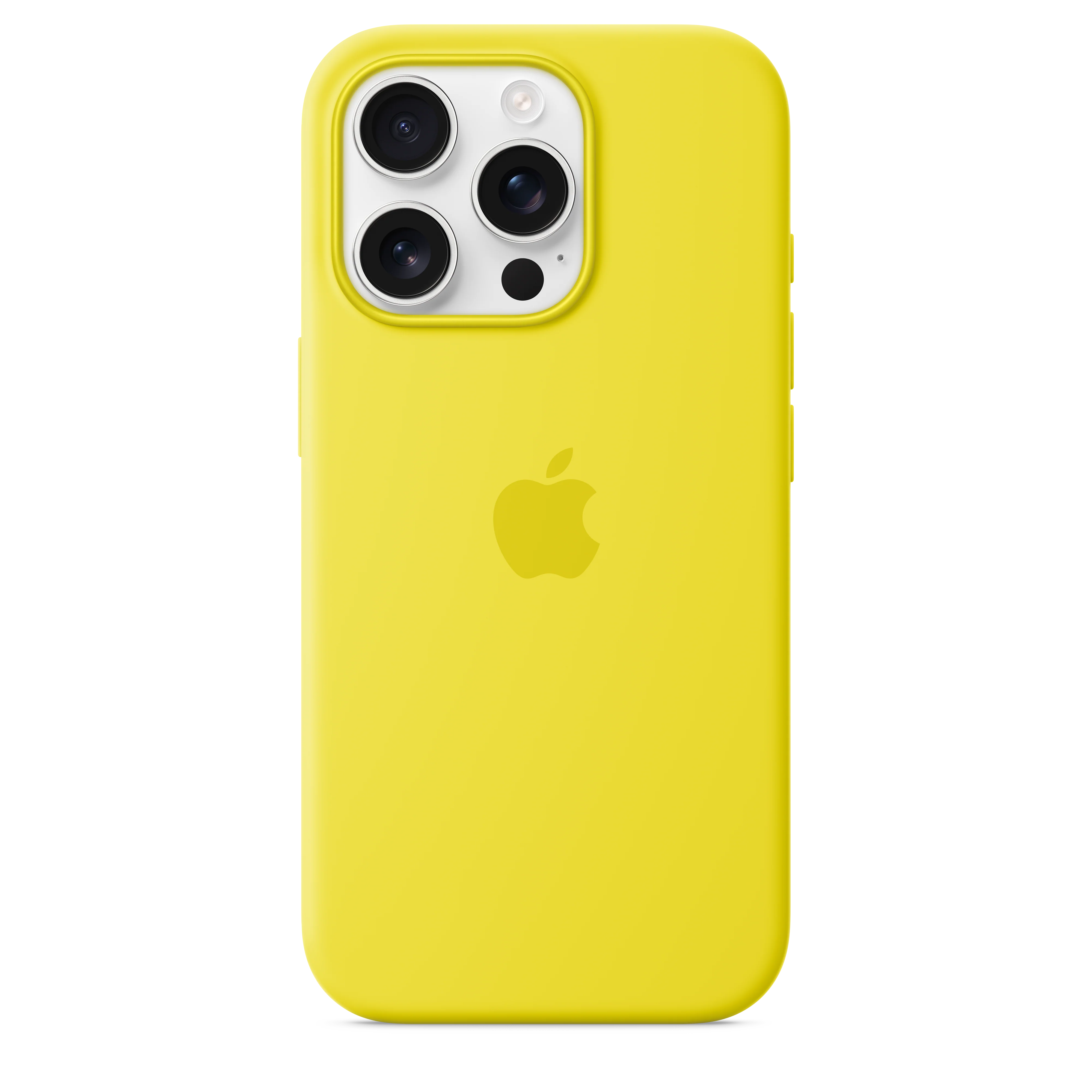 Funda de silicón con MagSafe para el iPhone 16 Pro - Amarillo carambola - Image 3