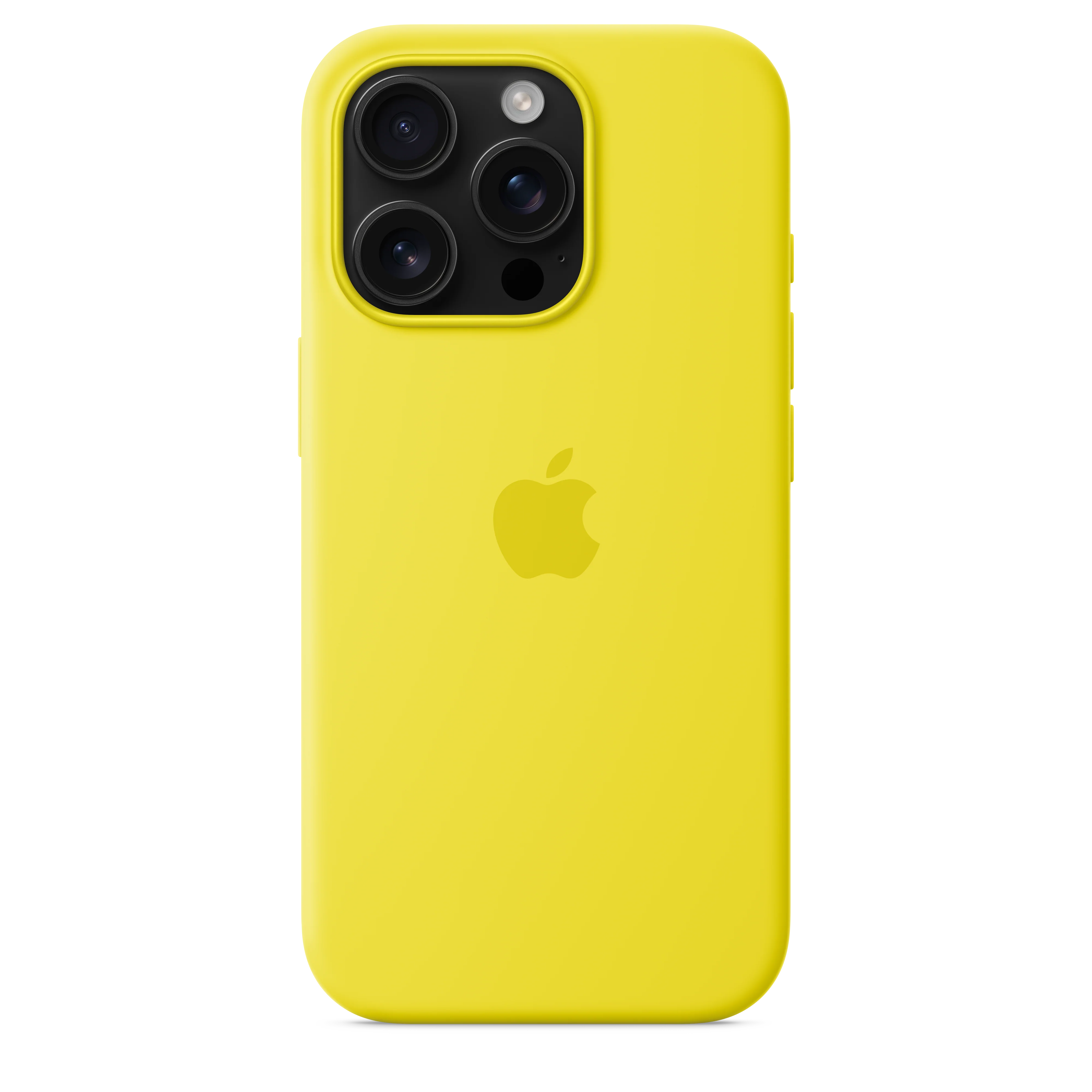 Funda de silicón con MagSafe para el iPhone 16 Pro - Amarillo carambola - Image 4