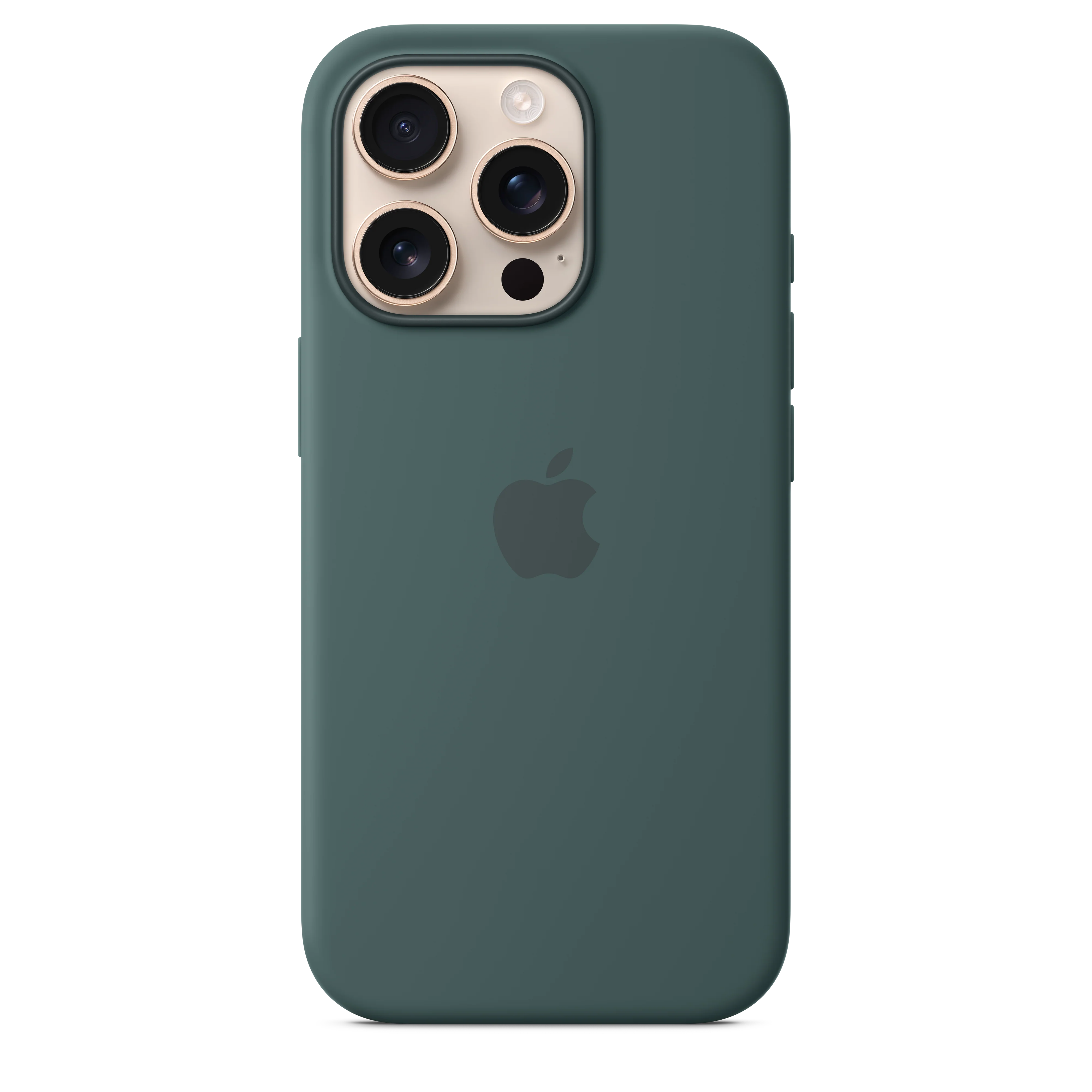 Funda de silicón con MagSafe para el iPhone 16 Pro - Verde lago