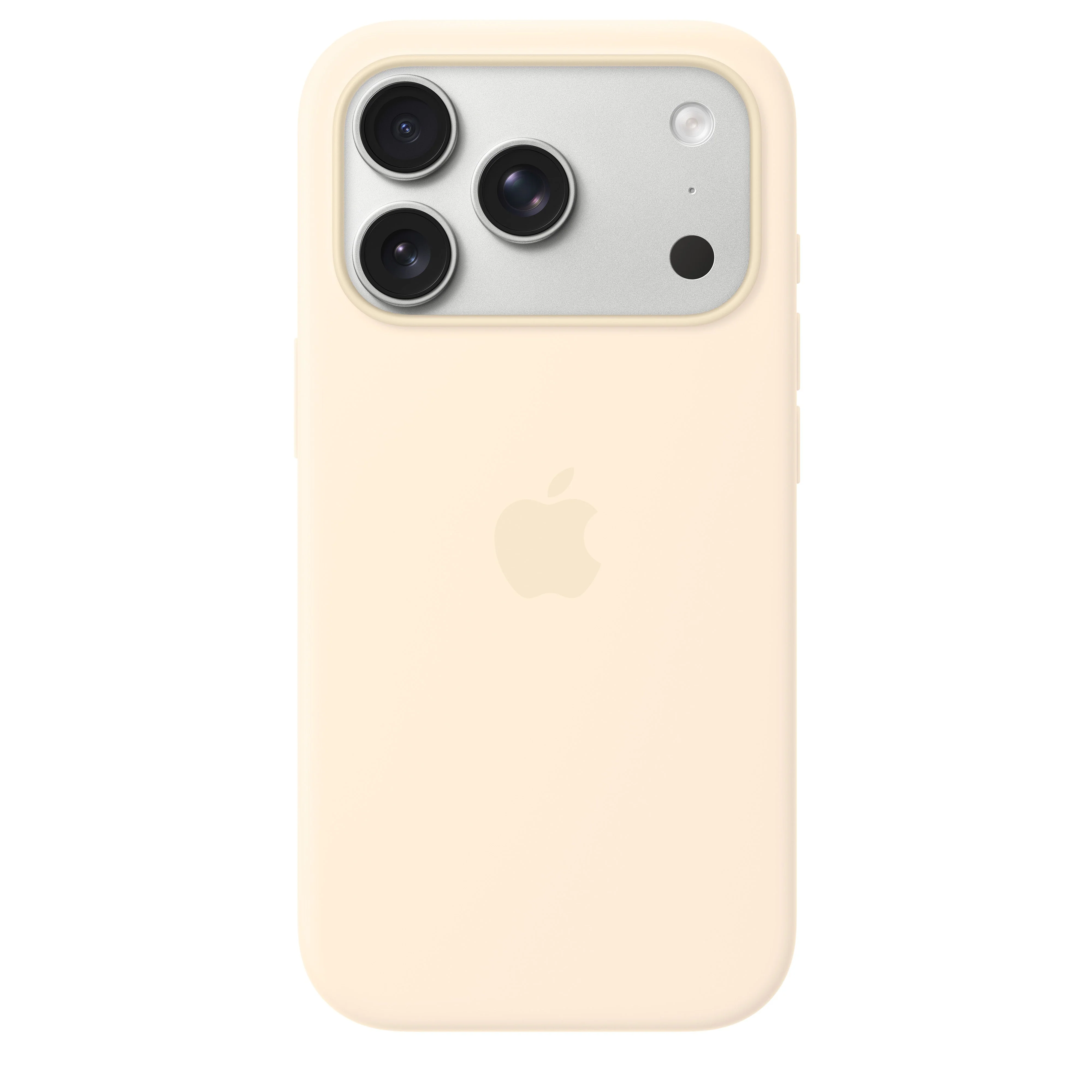 Funda de silicón con MagSafe para el iPhone 17 Pro – Color vainilla