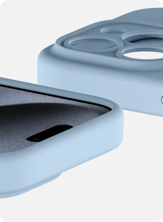 AVANA FUNDA VELVET CON MAGSAFE PARA IPHONE 15 PRO AZUL - Image 3