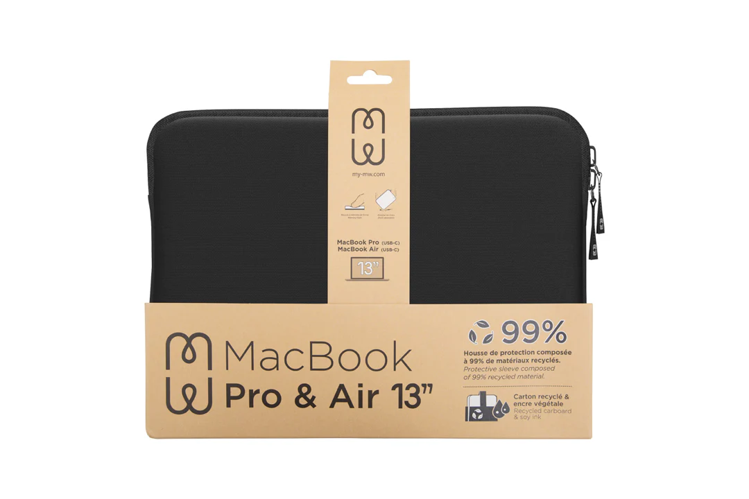 Funda MW Basica Life para MacBook Pro/Air de 13¨ - Negro - Image 3