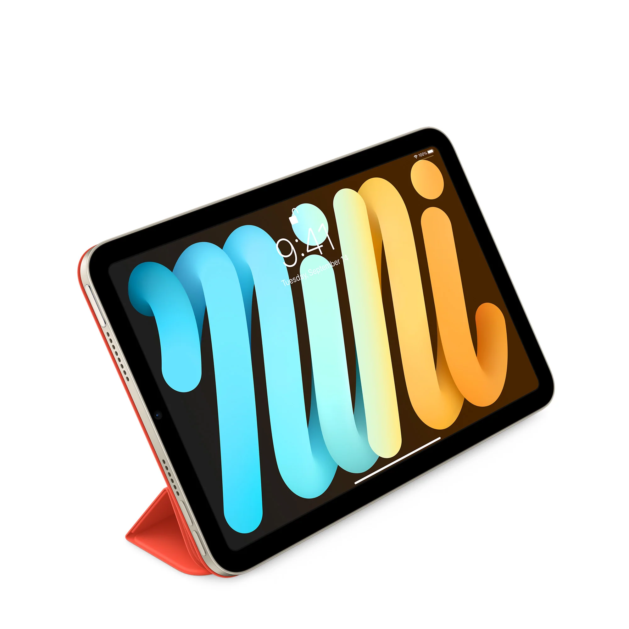 Smart Folio para el iPad mini (sexta generación) - Naranja eléctrico - Image 2