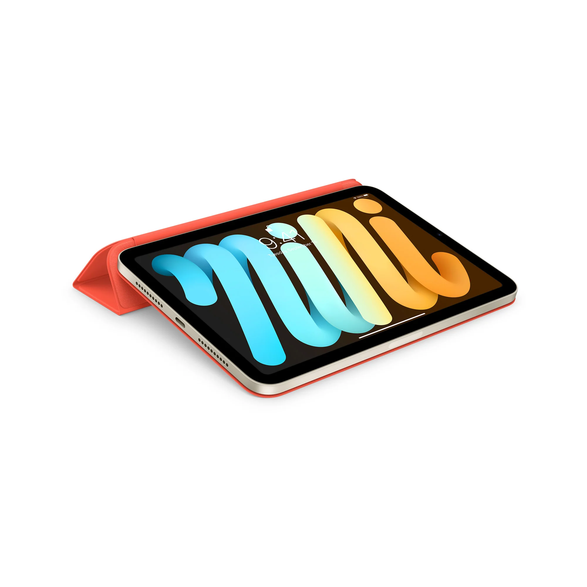 Smart Folio para el iPad mini (sexta generación) - Naranja eléctrico - Image 3
