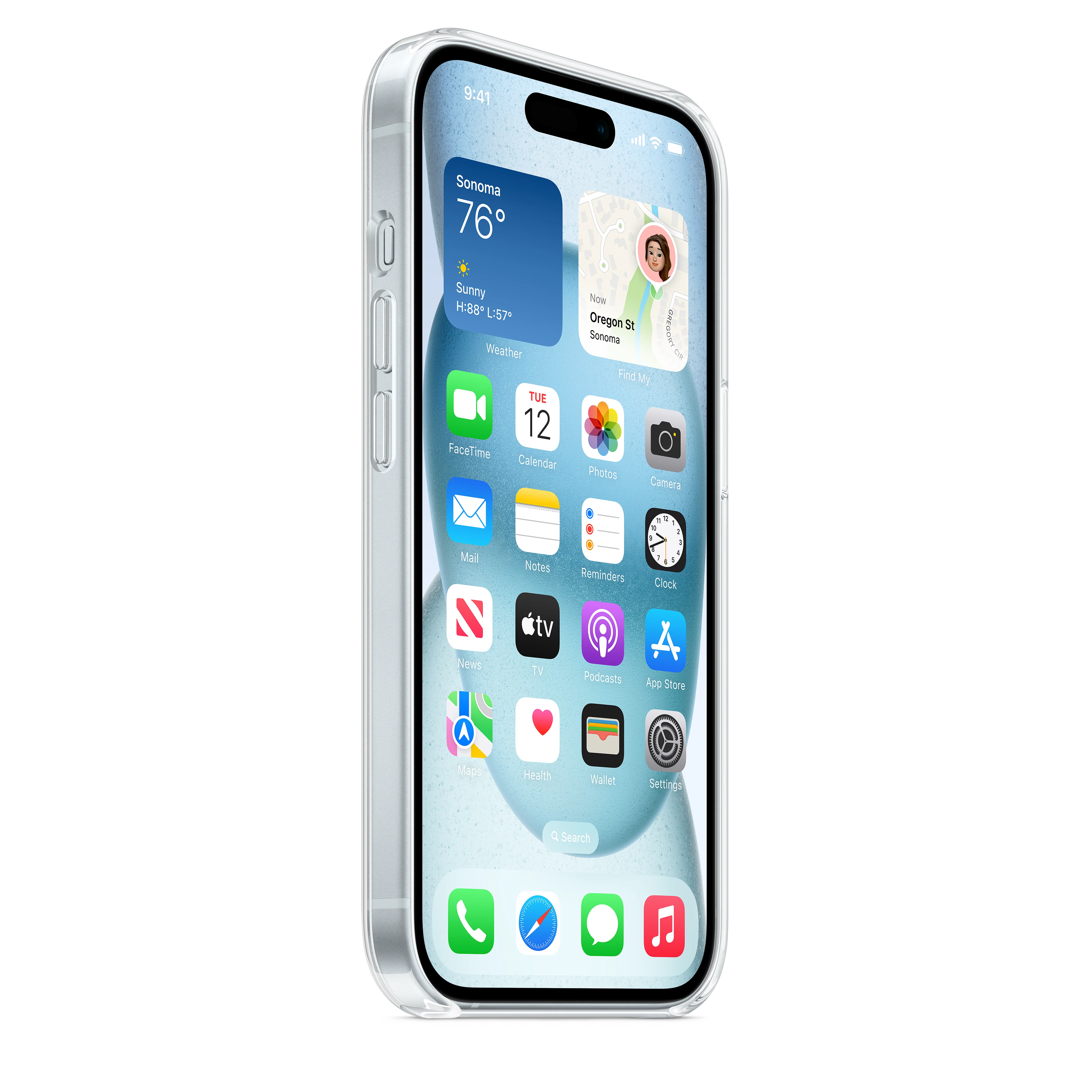 Funda transparente con MagSafe para el iPhone 15 - Image 7