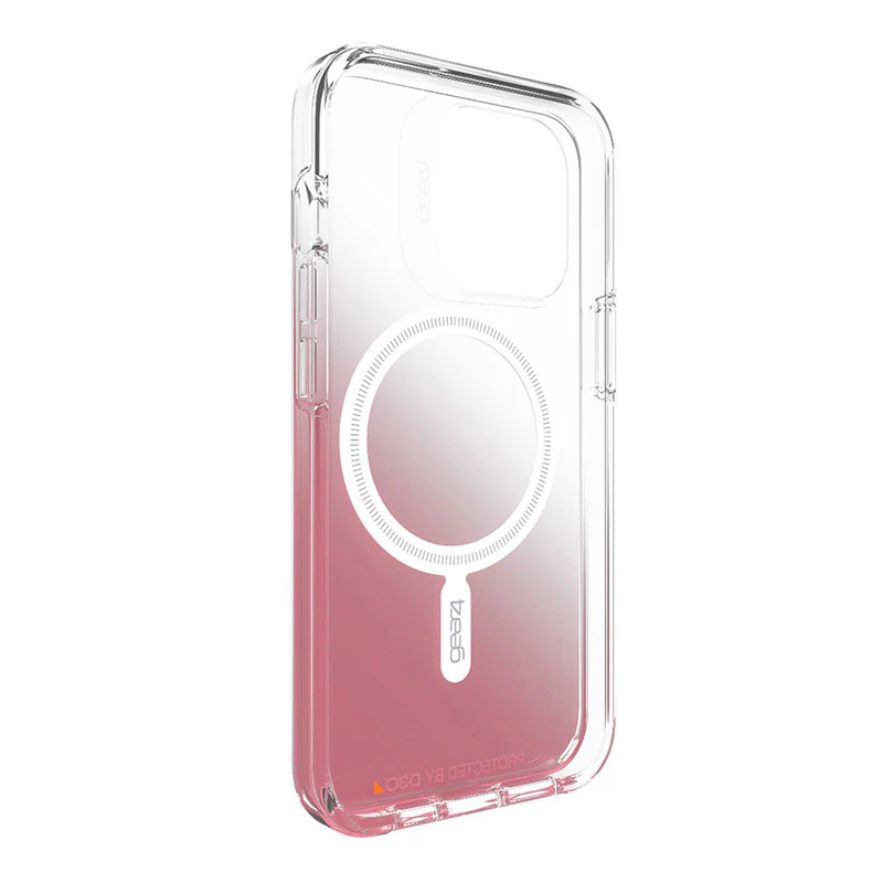 CASE GEAR4 MILAN SNAP MAGSAFE PARA IPHONE 13 PRO - CLEAR/ROSA