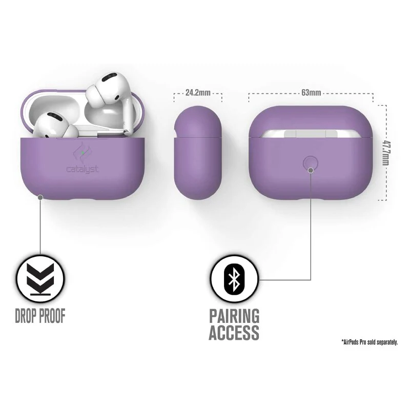 Case CATALYST SLIM Para Airpods Pro -  Lila - Image 4