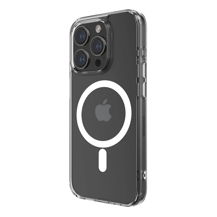 Case Qdos Hybrid Force con Snap (MagSafe) Para iPhone 15 Pro - Transparente - Image 4