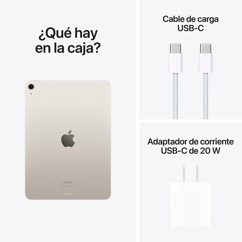 iPad Air de 11 pulgadas Wi-Fi 128 GB - Blanco estrella (M2) - Image 10