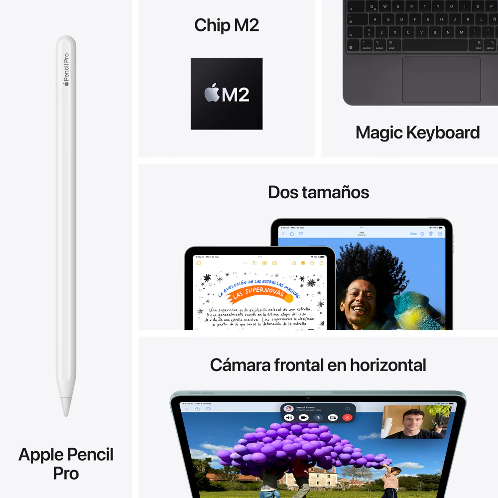 iPad Air de 11 pulgadas Wi-Fi 1 TB - Gris espacial (M2) - Image 9