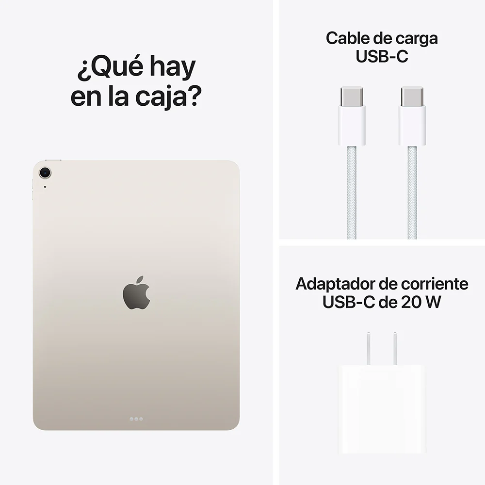 iPad Air de 11 pulgadas Wi-Fi 1 TB - Blanco estrella (M3) - Image 10