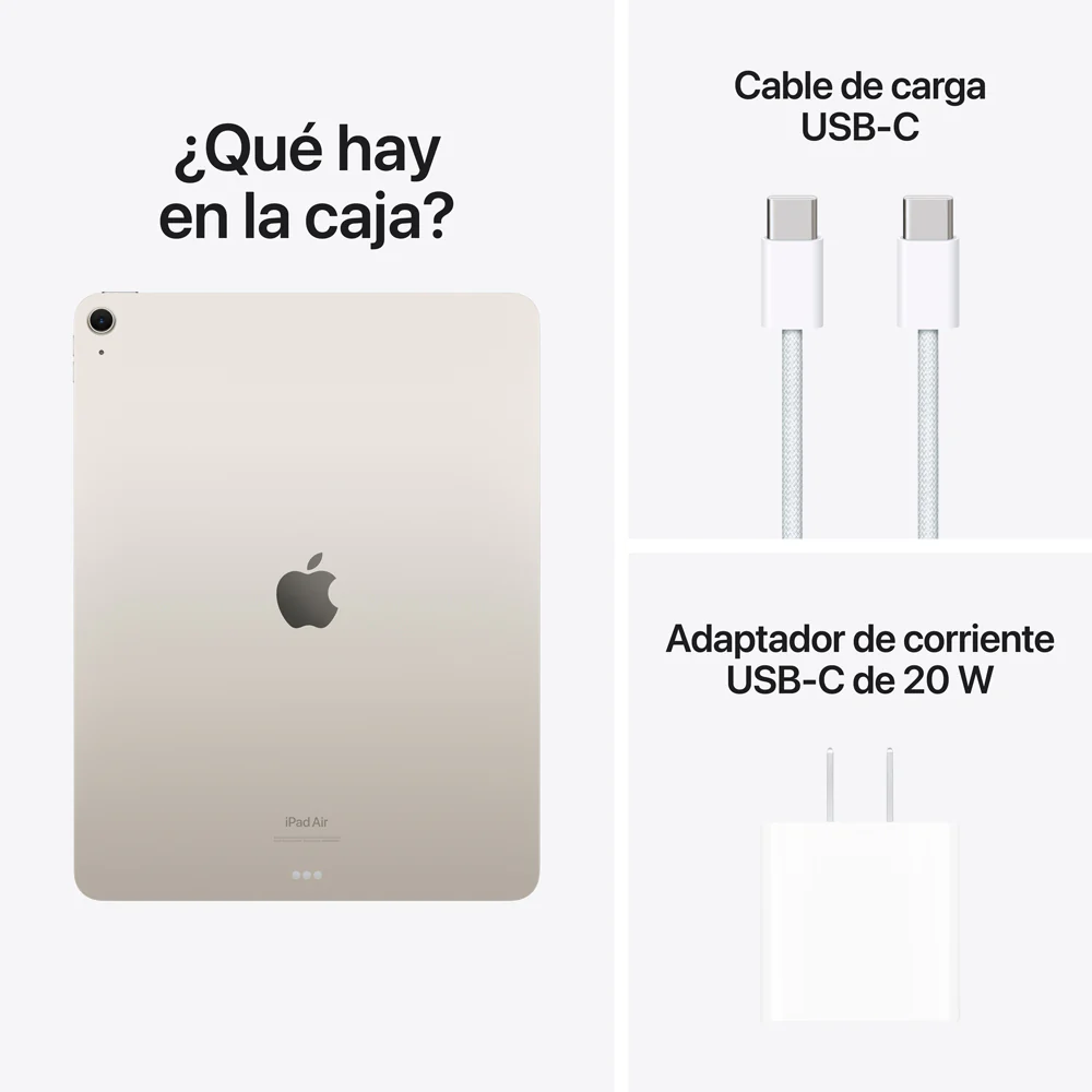 iPad Air de 13 pulgadas Wi-Fi 1 TB - Blanco estrella (M2) - Image 10