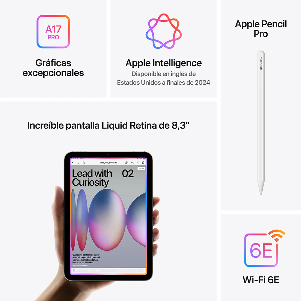 iPad mini Wi-Fi 512 GB - Blanco estrella (A17 Pro) - Image 7