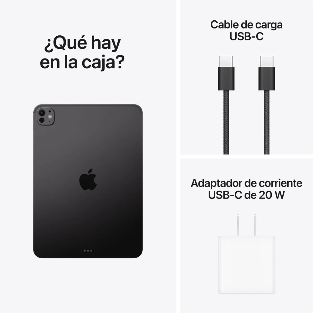 iPad Pro de 11 pulgadas Wi-Fi 256 GB Vidrio estándar - Negro espacial (M5) - Image 9