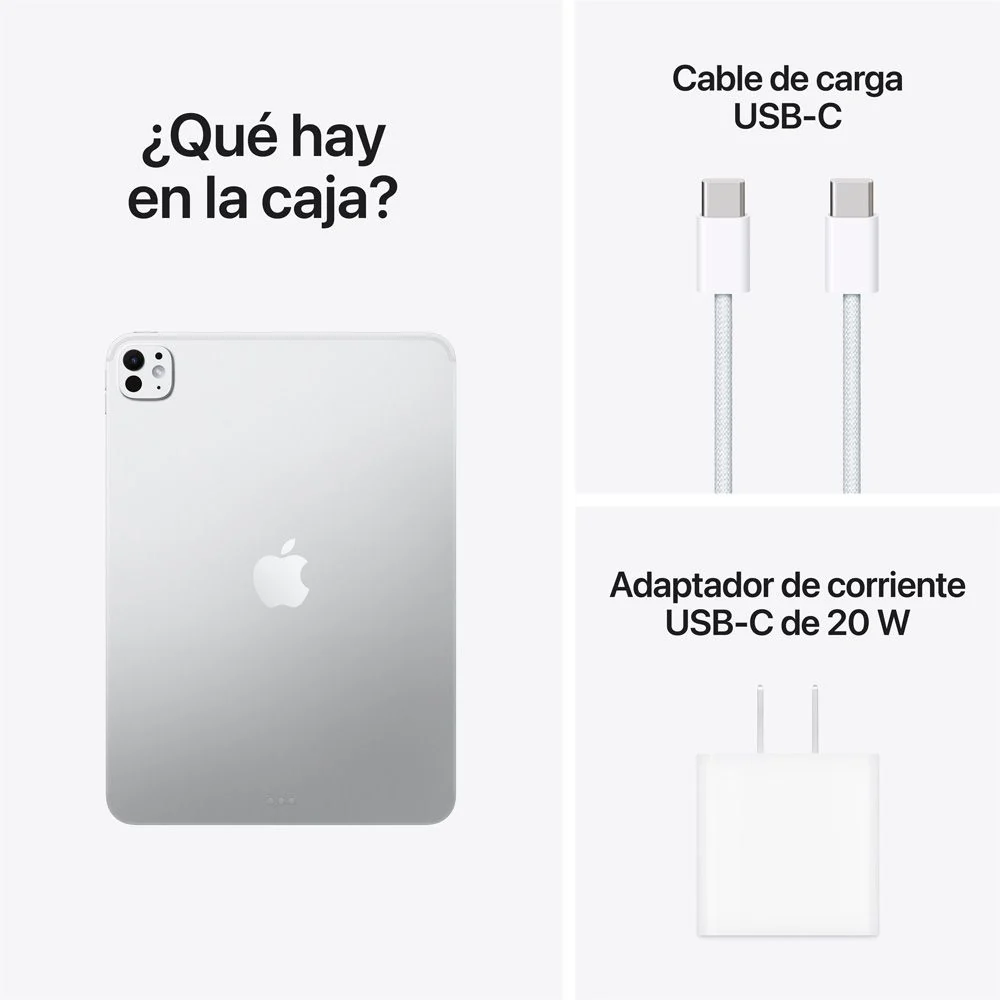 iPad Pro de 11 pulgadas Wi-Fi 256 GB Vidrio estándar - Plata (M5) - Image 9