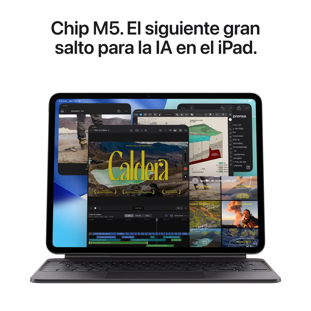 iPad Pro de 13 pulgadas Wi-Fi 256 GB Vidrio estándar - Negro espacial (M5) - Image 4