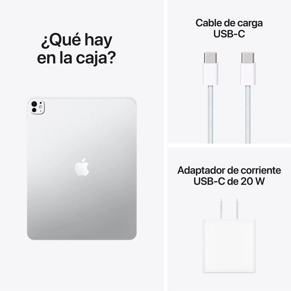 iPad Pro de 13 pulgadas Wi-Fi 2 TB Vidrio nanotexturizado - Plata (M5) - Image 9