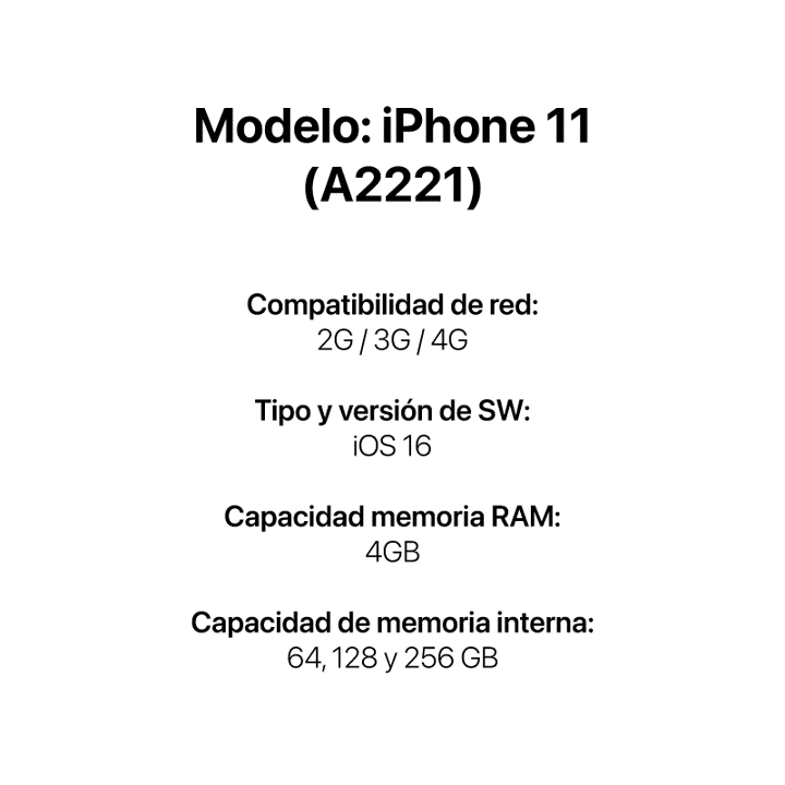 iPhone 11 128 GB Negro - Image 8