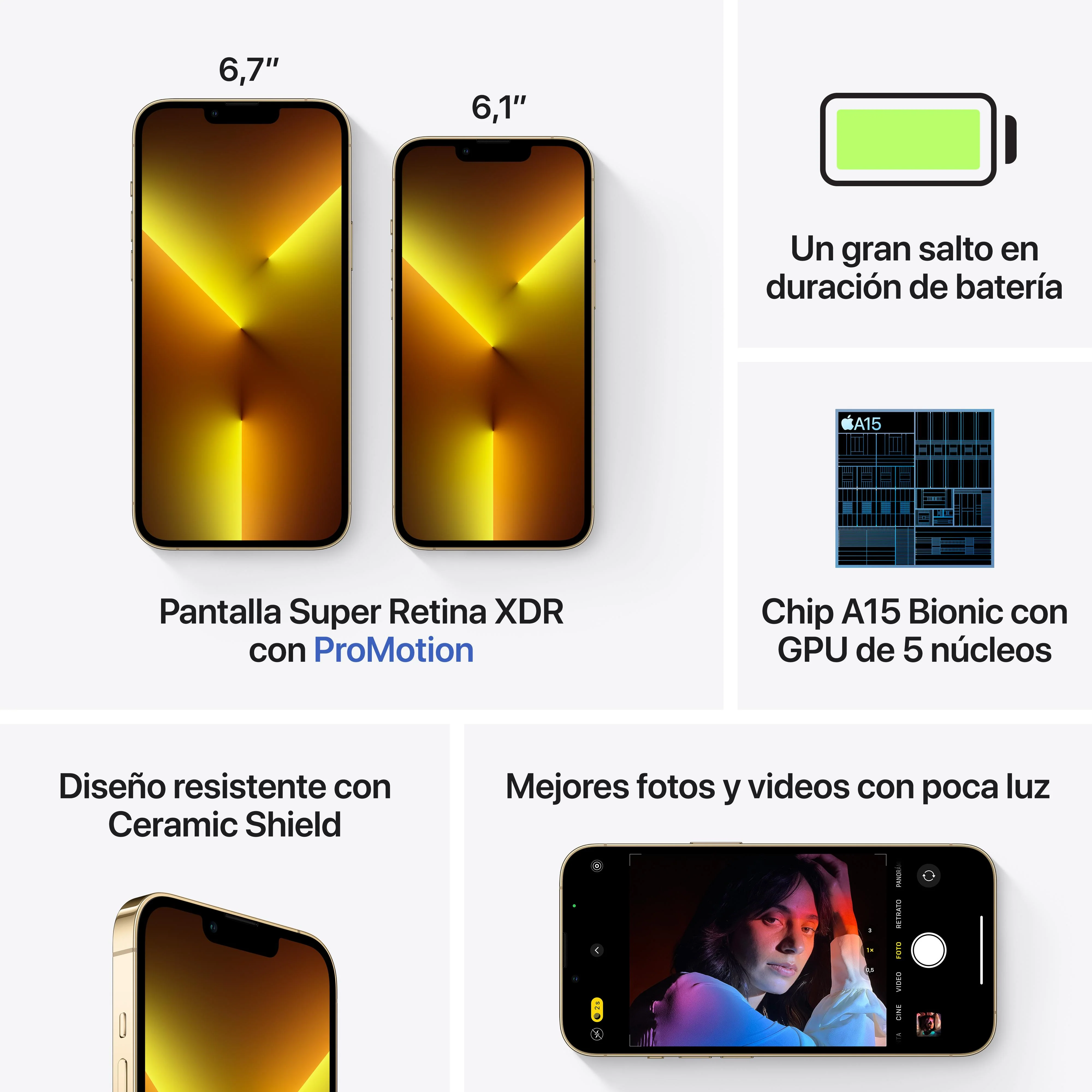 APPLE IPHONE 13 PRO 512GB - GOLD - Image 8