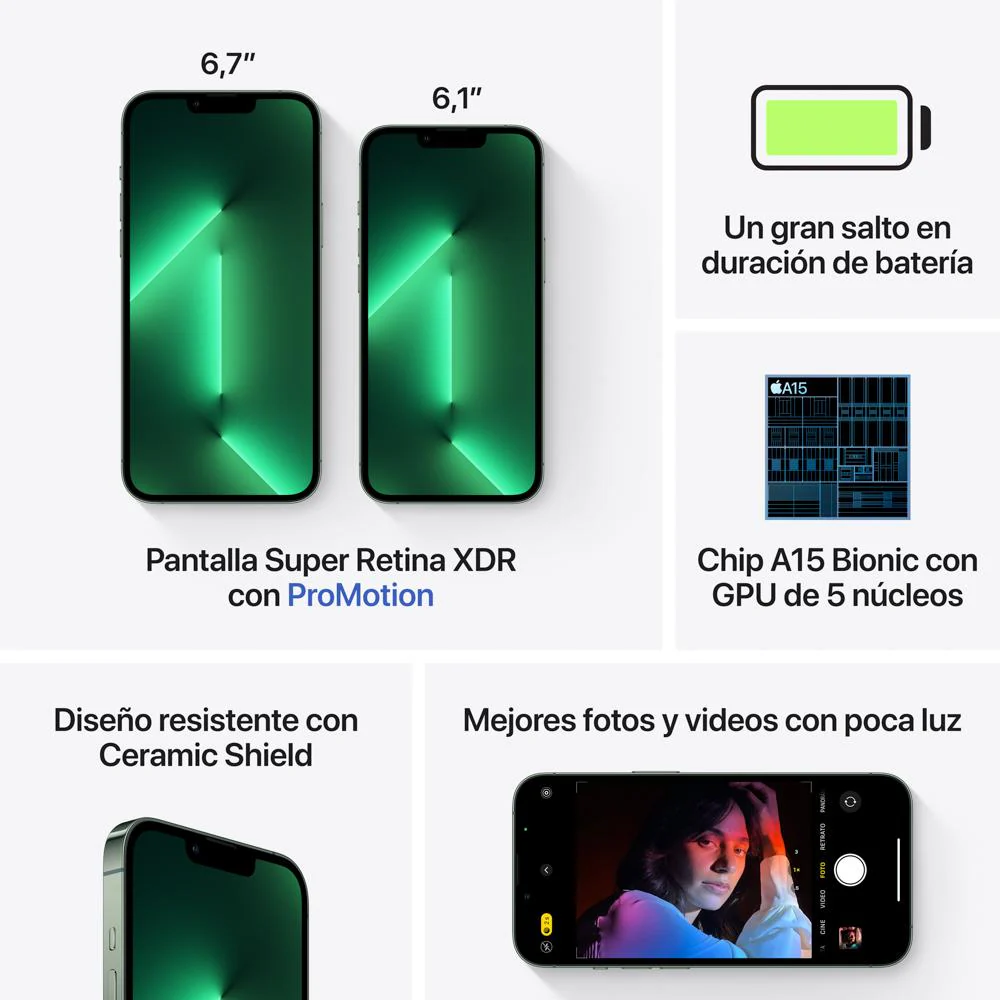IPHONE 13 PRO MAX ALPINE GREEN 128GB-LAE - Image 8