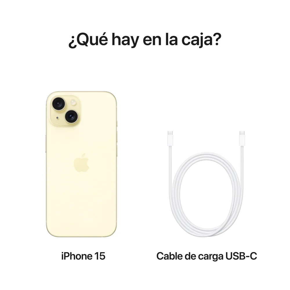 iPhone 15 128 GB Amarillo - Image 9