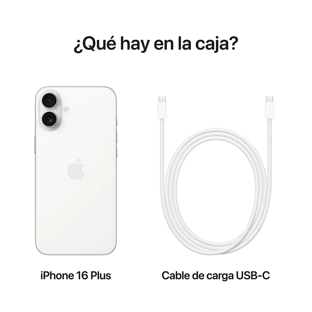 iPhone 16 Plus 128 GB Blanco - Image 9